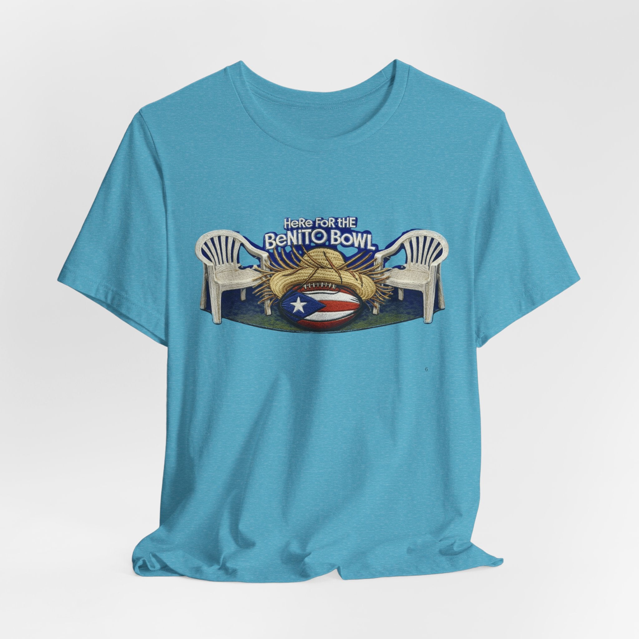 Benito Bowl Puerto Rico Football Tee