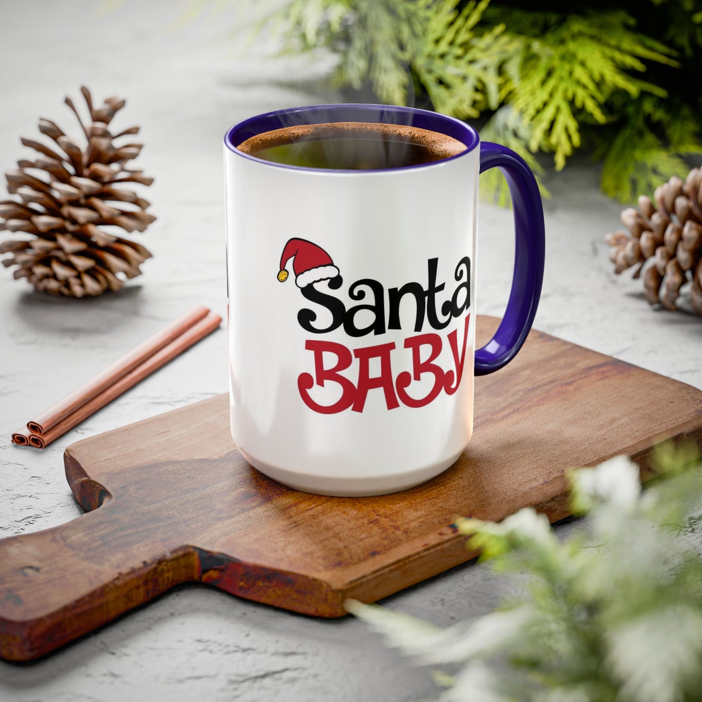 Santa Baby Colorful Mug - Perfect Holiday Gift for Coffee Lovers
