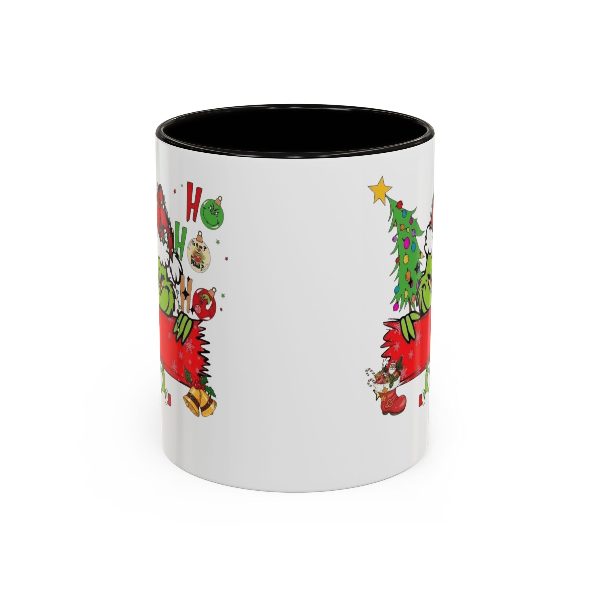 Christmas Grinch Mug (11oz & 15oz)  Funny Holiday Coffee Cup with Grinch Illustration Christmas Mugs Collection!
