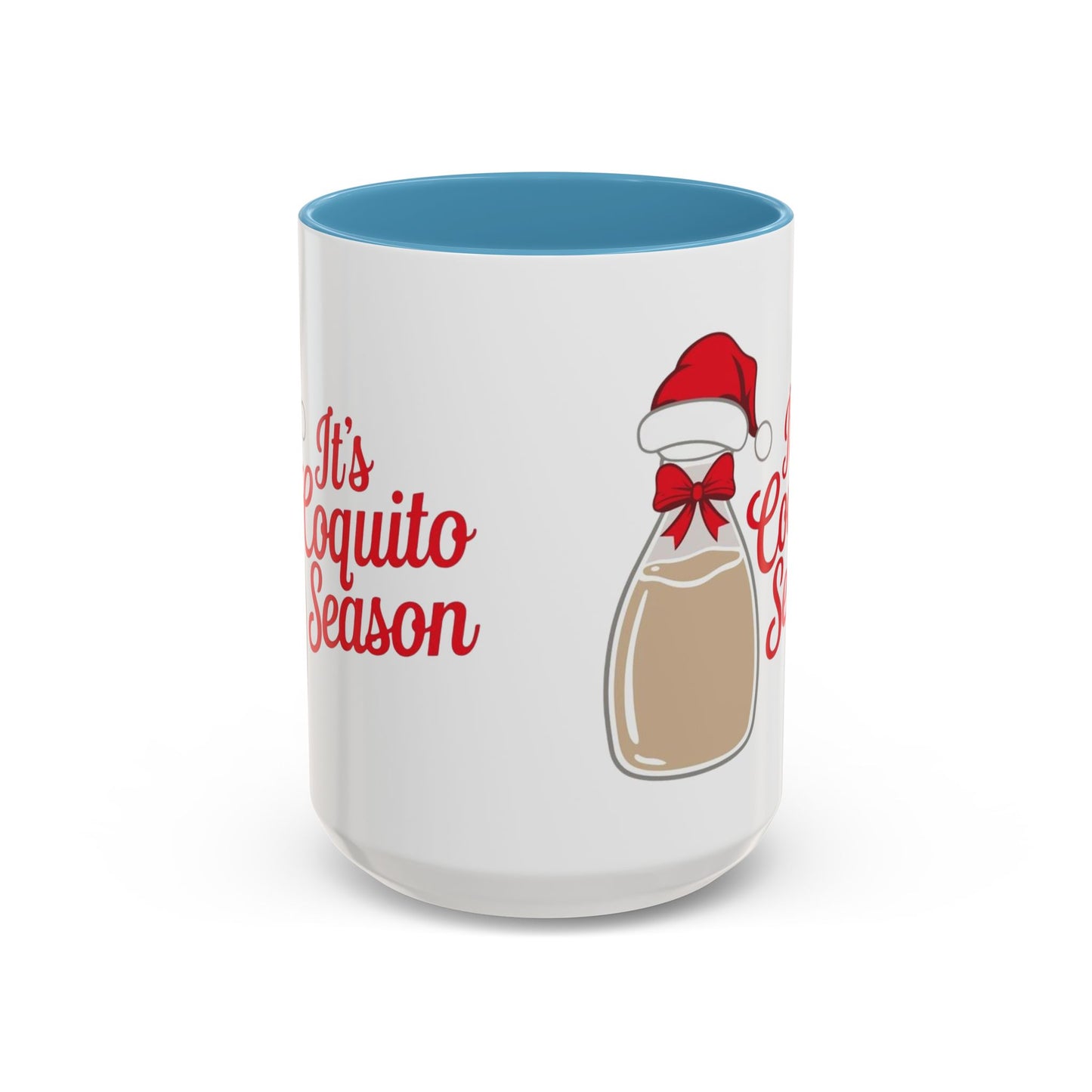 Herencia de Puerto Rico Mug Coquito Season Accent Mug Festive Holiday Coffee Cup