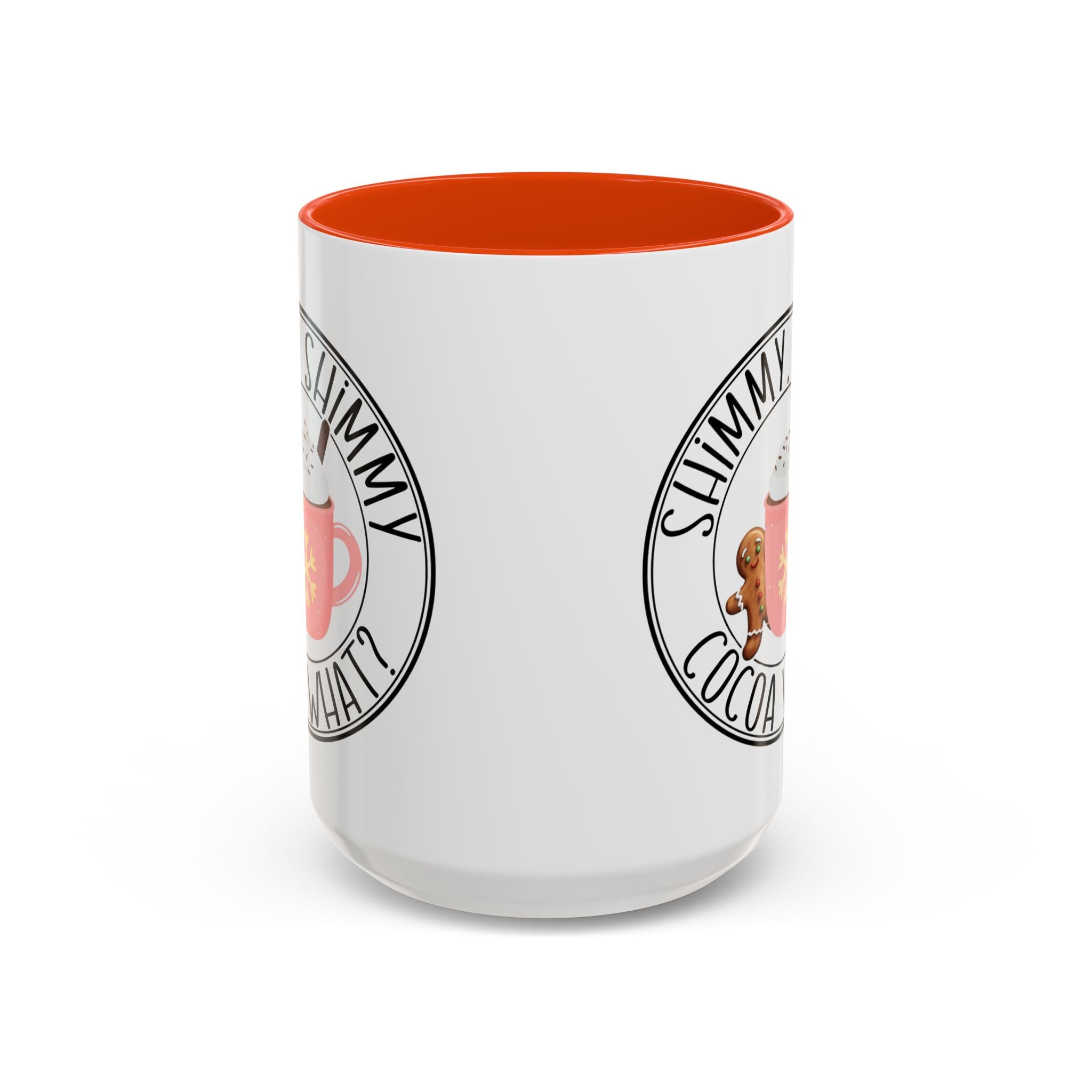 Cute Cocoa Mugs with Gingerbread Design Perfect for Winter Holiday CheerBeverage Cup Christmas Design