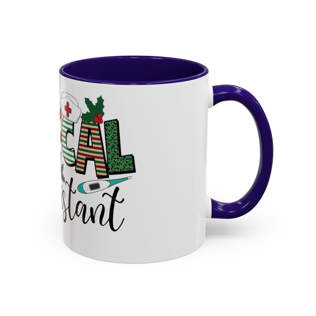 Medical Assistant Christmas Mug — Festive Colorful 11oz/15oz Coffee Cup Medical Christmas Mug