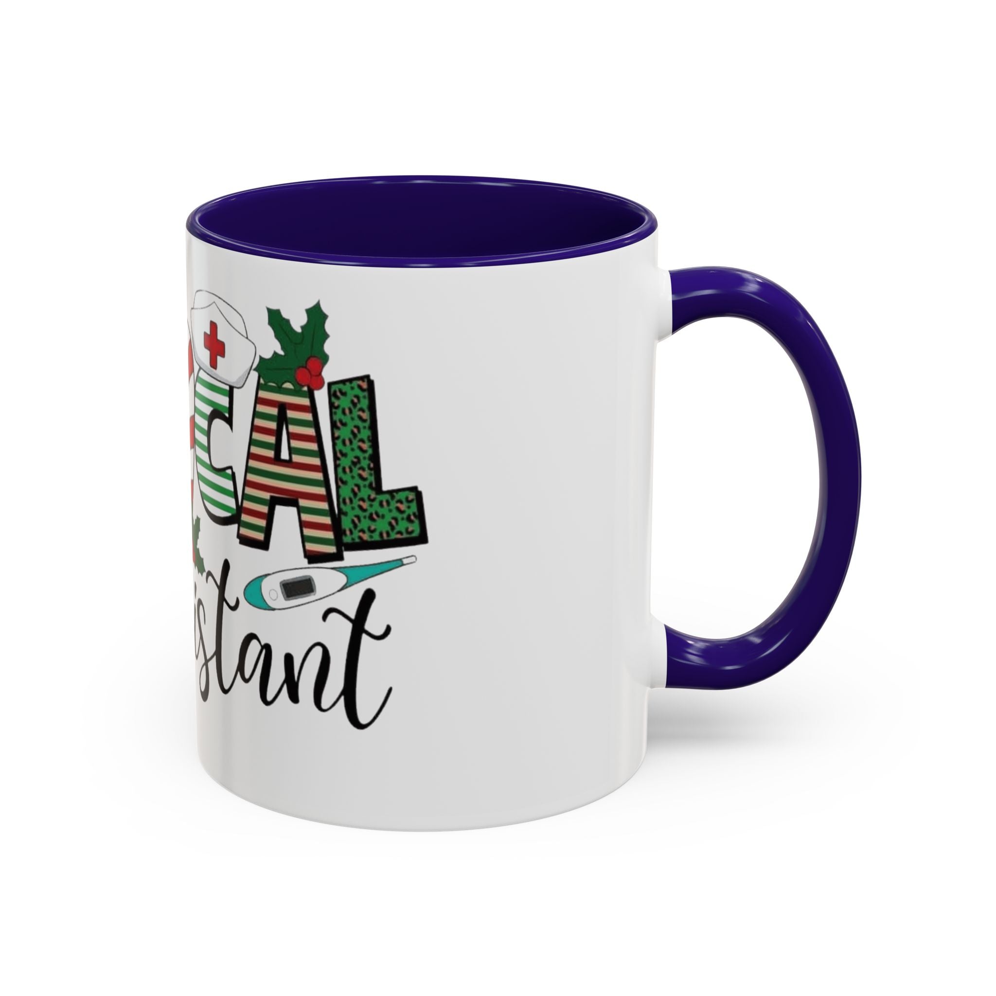Medical Assistant Christmas Mug — Festive Colorful 11oz/15oz Coffee Cup Medical Christmas Mug
