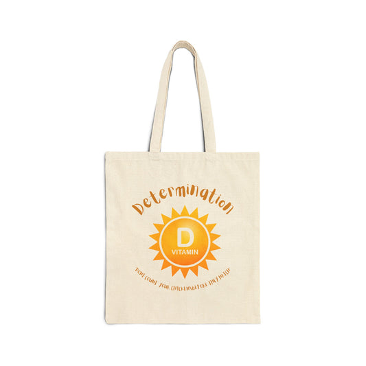 Sunshine Inspired Cotton Canvas Tote Bag - Motivational, Sustainable, Eco-Friendly, Summer Accessory, Gift for Her