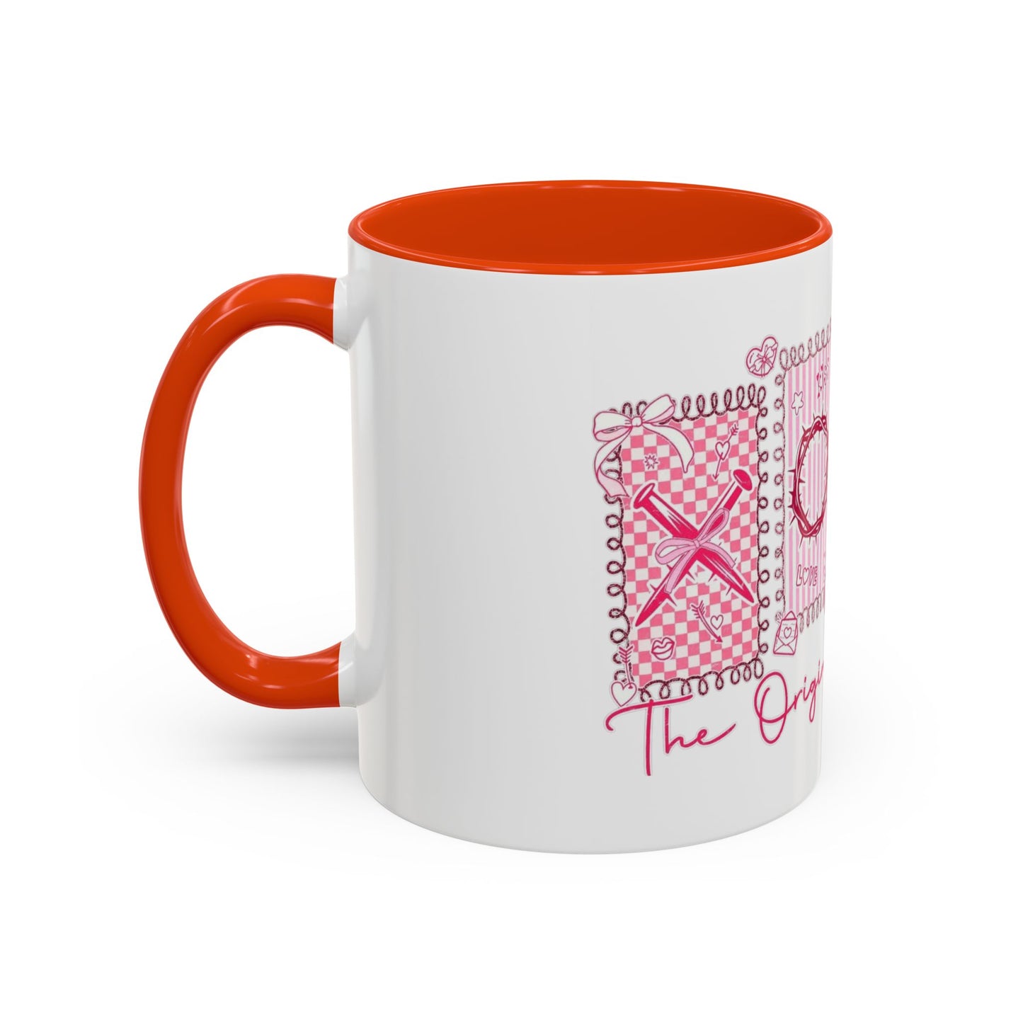 Love Letters XOXO Ceramic Mug — Colorful 11oz & 15oz Coffee Cup
