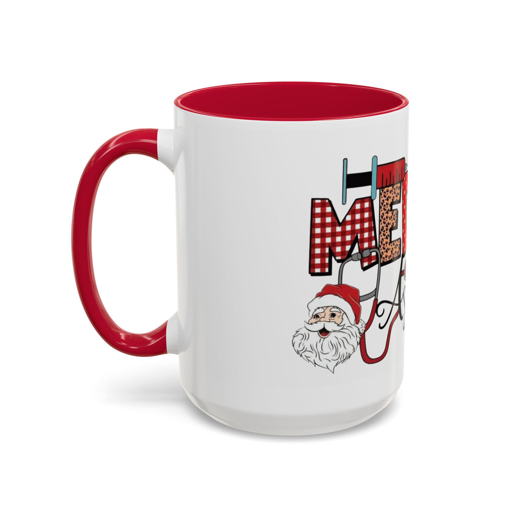 Medical Assistant Christmas Mug — Festive Colorful 11oz/15oz Coffee Cup Medical Christmas Mug