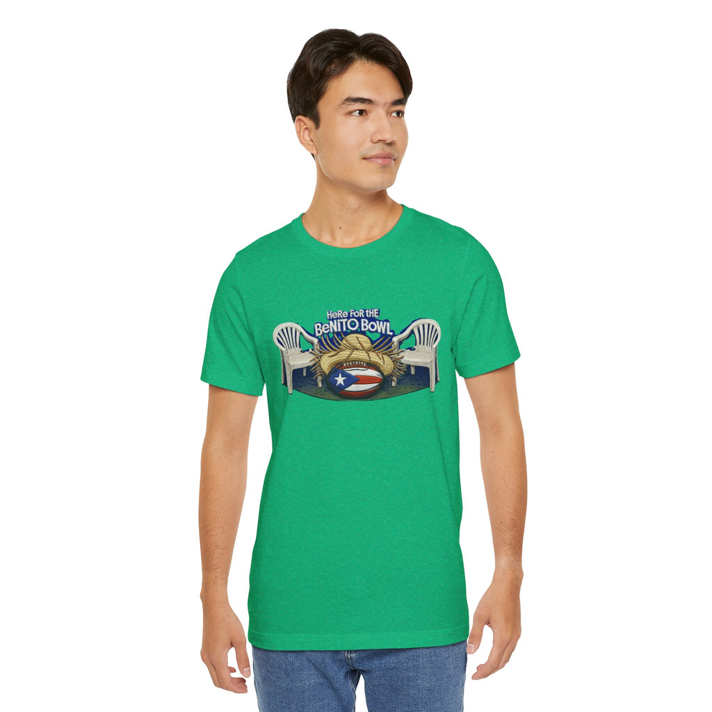Benito Bowl Puerto Rico Football Tee