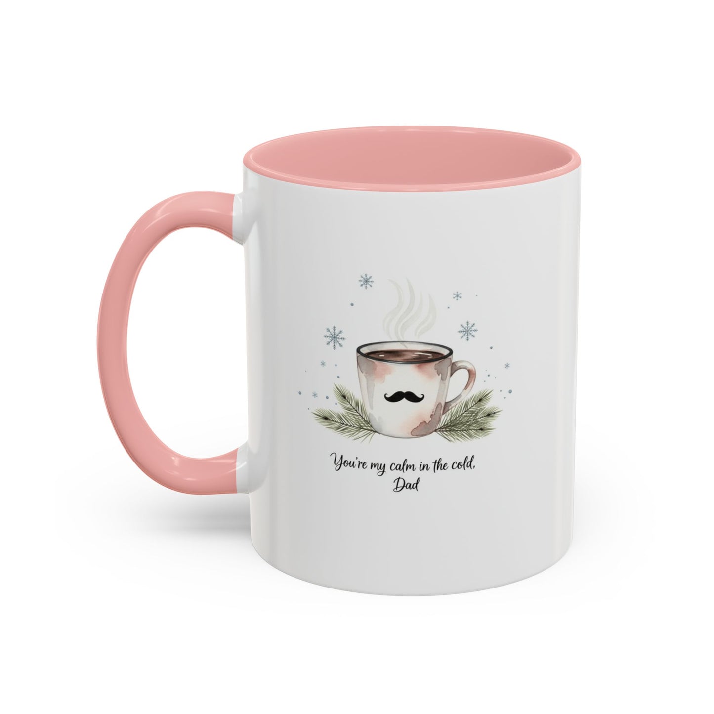 Holiday Coffee Cups with Festive Quotes & Designs Personalized Dad Coffee Mug You're my reason in the world