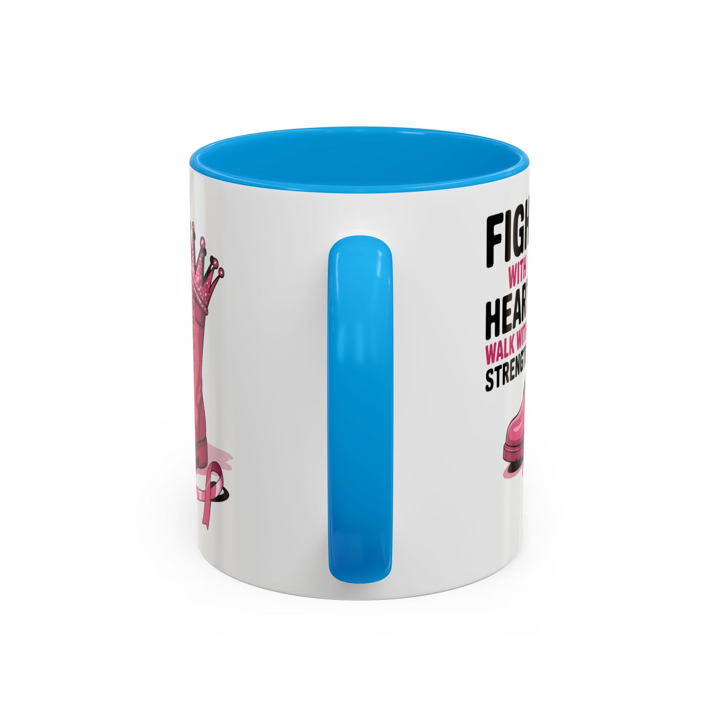 You Beat It! Cancer Survivor Mug | Motivational Gift for Her or Him | Warrior Mug