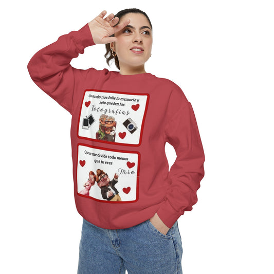 Valentine's Day Photo Collage  Romantico SAN VALENTÍN sweatshirt