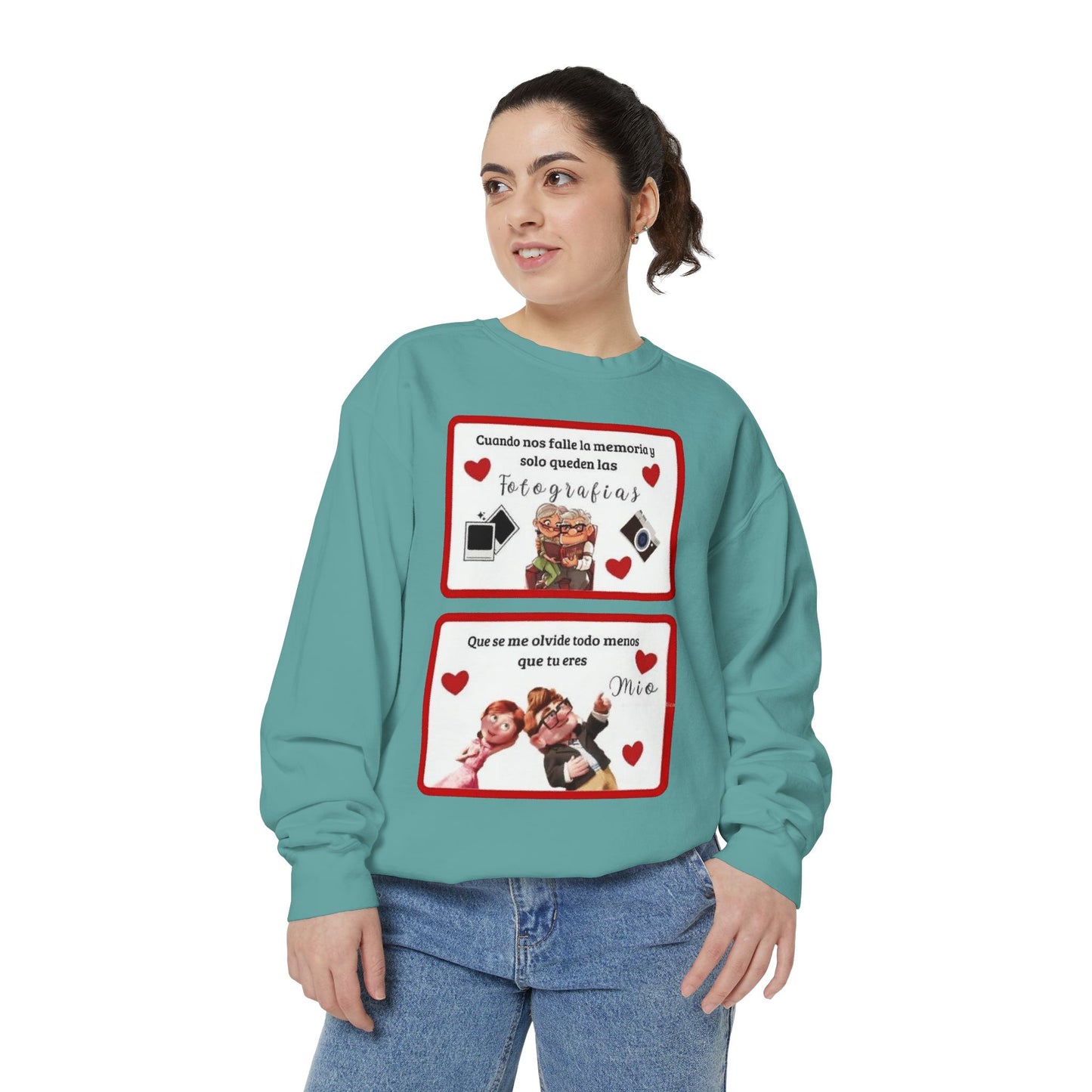 Valentine's Day Photo Collage  Romantico SAN VALENTÍN sweatshirt