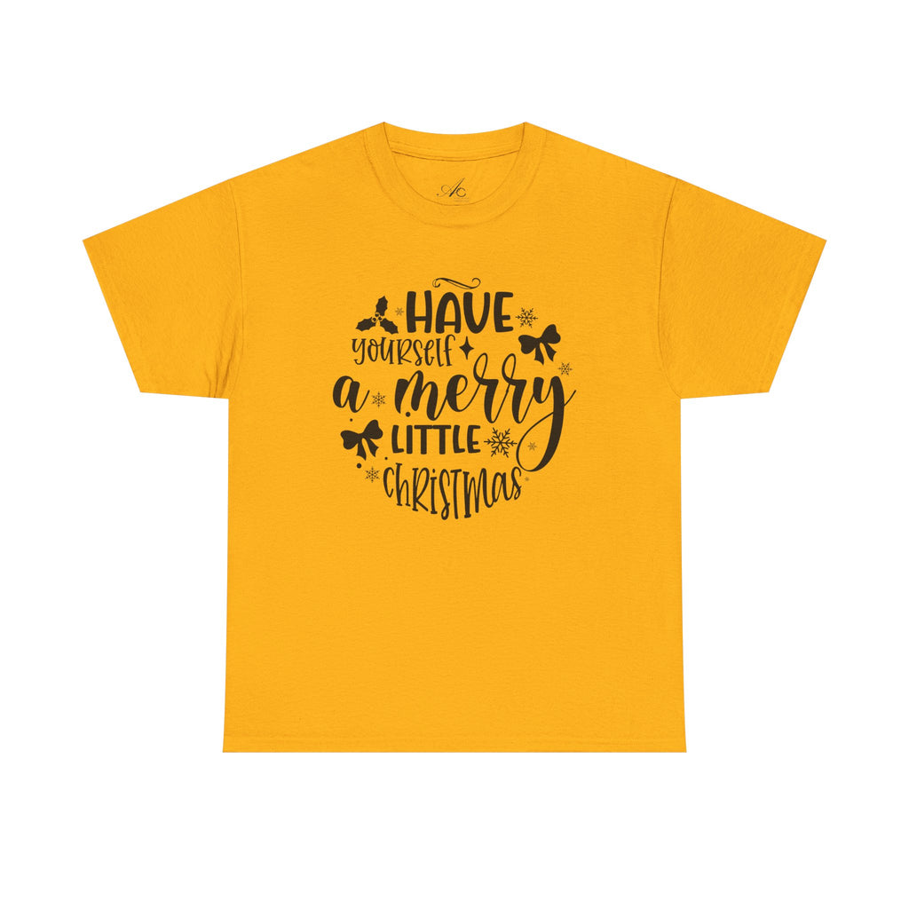Merry Christmas Cotton Tee Holiday Graphic Tees & Cozy Festive Wear