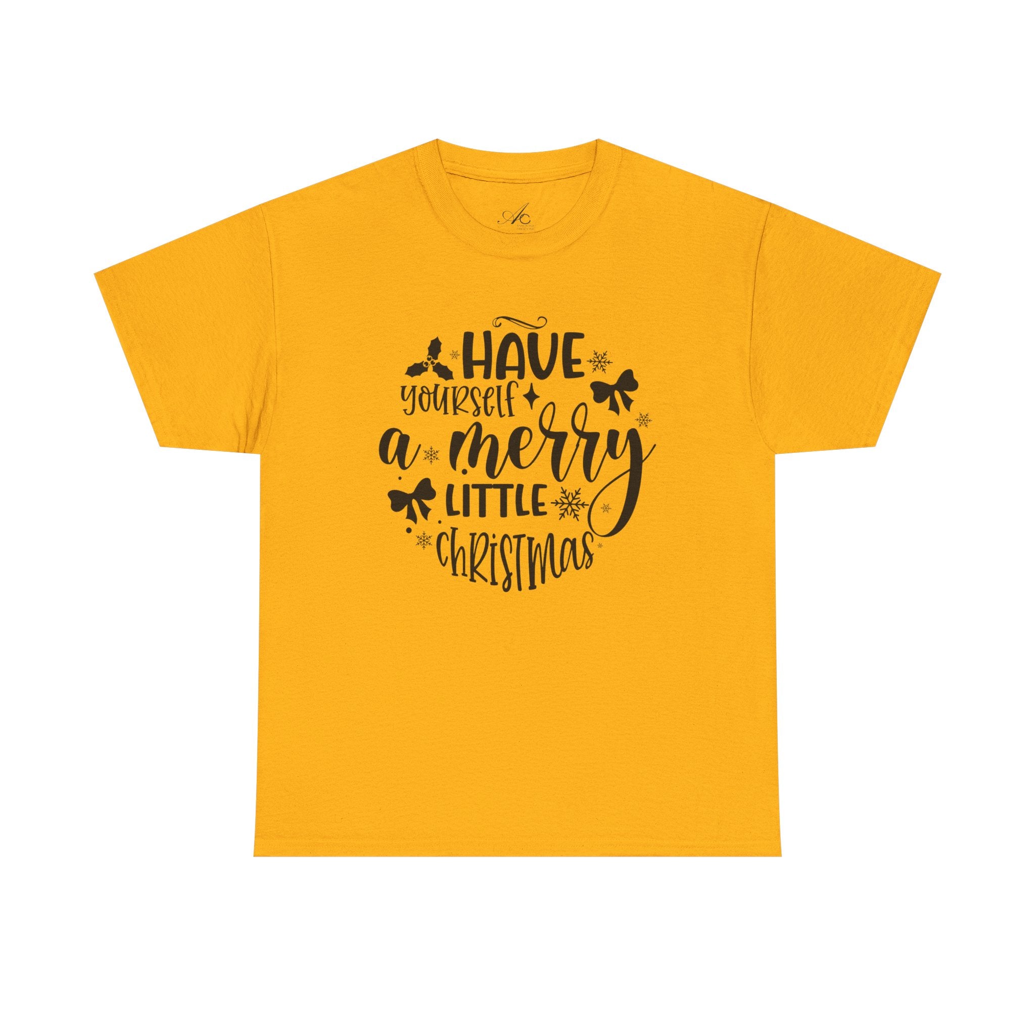 Merry Christmas Cotton Tee Holiday Graphic Tees & Cozy Festive Wear