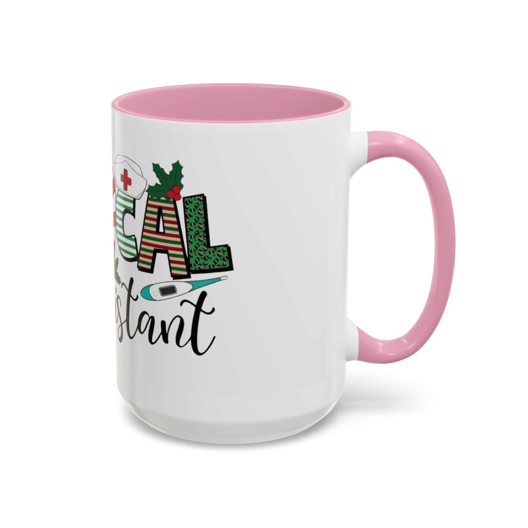 Medical Assistant Christmas Mug — Festive Colorful 11oz/15oz Coffee Cup Medical Christmas Mug