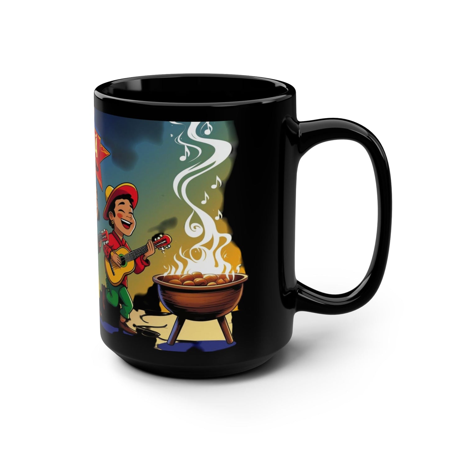 Herencia de Puerto Rico Mug Celebrate Boricua Culture, Pride & Flavor Festive Puerto Rican Mug - 15oz