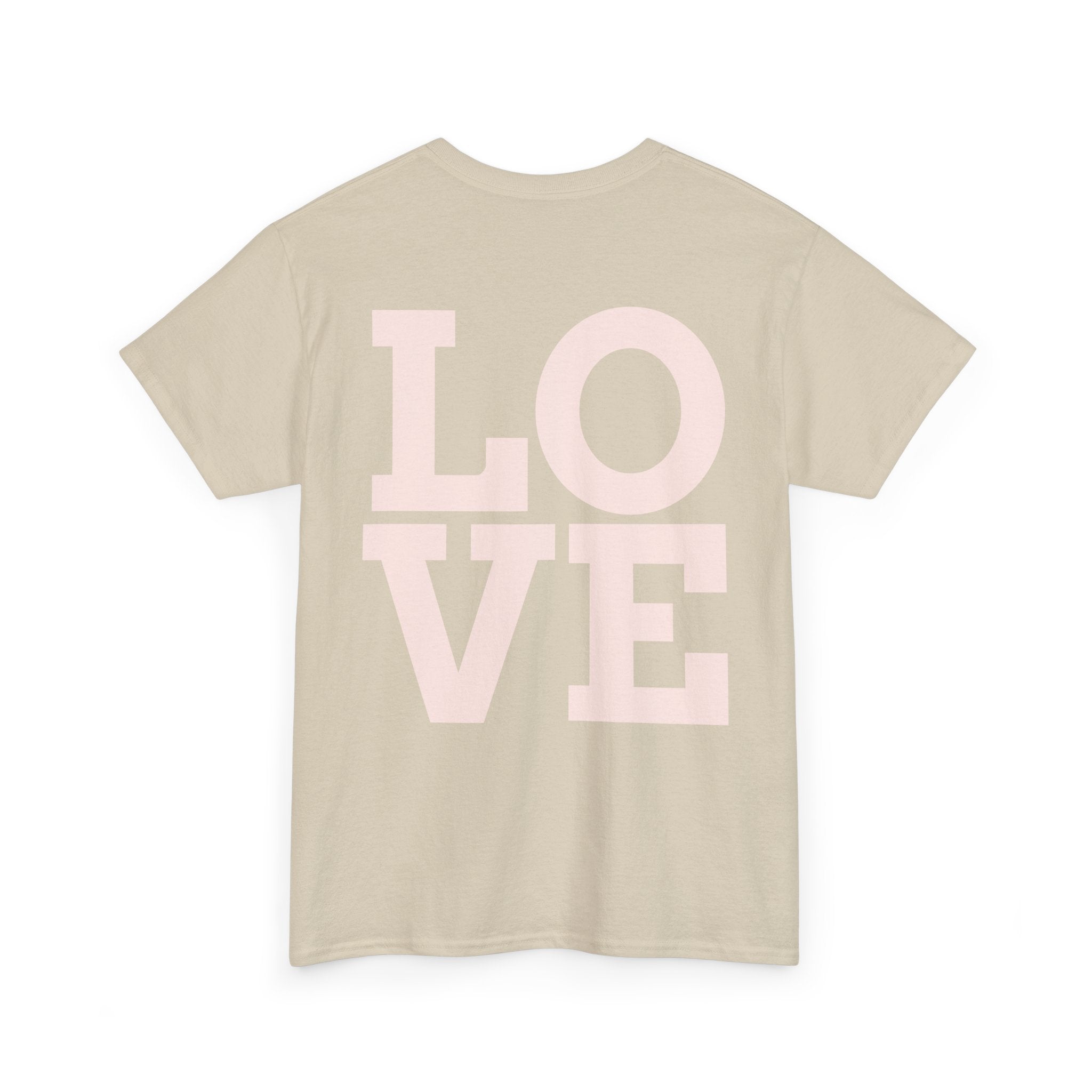 Pink Heart Cherries Tee  LOVE Graphic Valentine T-Shirt
