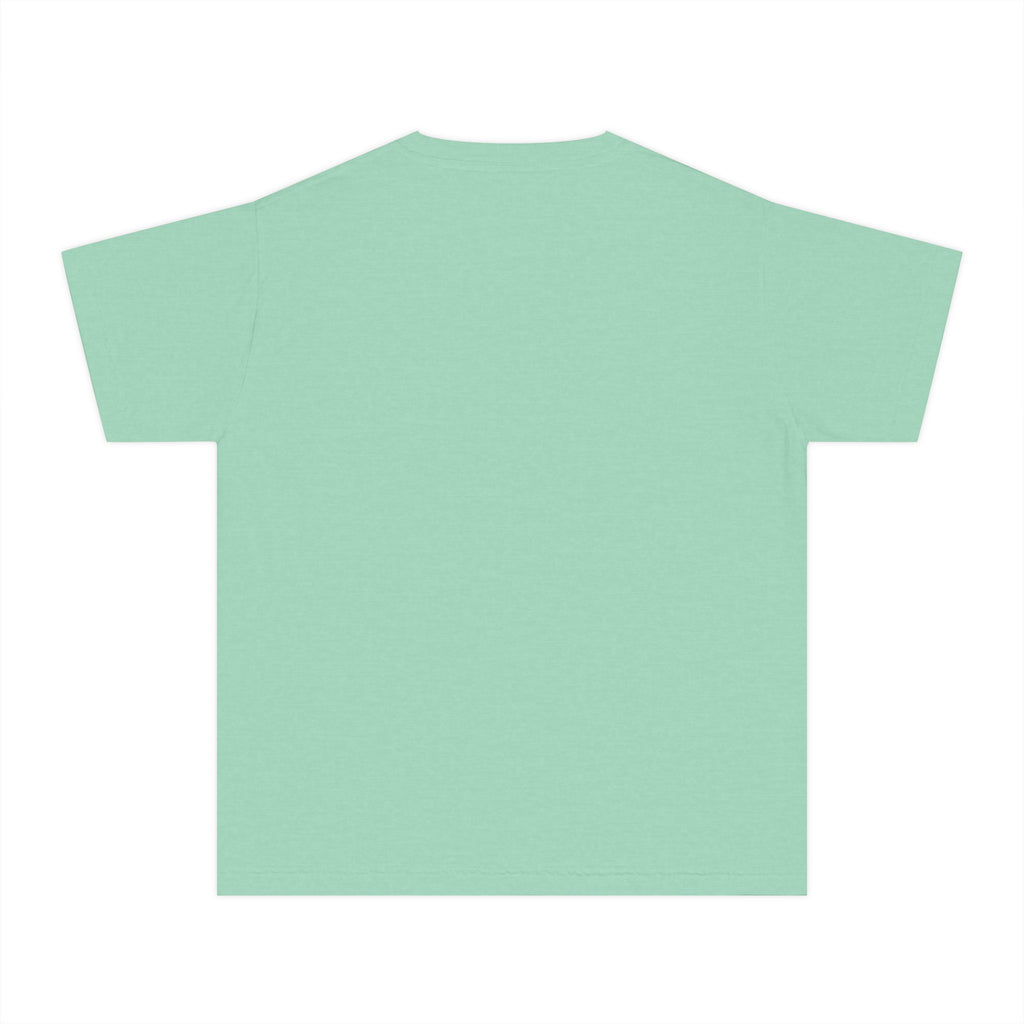 Kids Tee  Cute Bunny Holding "Love" Heart Graphic (Youth Midweight)