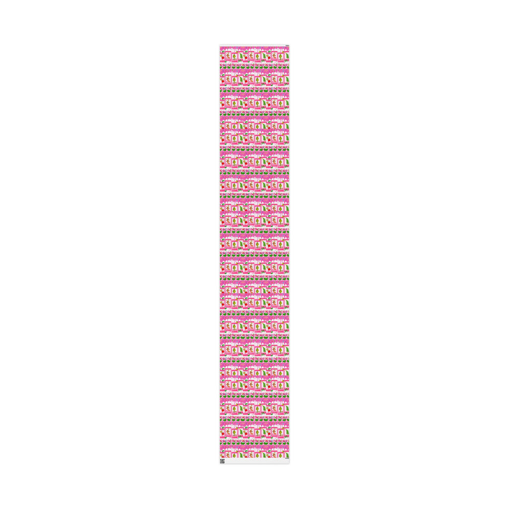 Festive Wrapping Paper – Whimsical Holiday Gift Wrap | Christmas Paper Roll | Fun & Unique Gift Packaging
