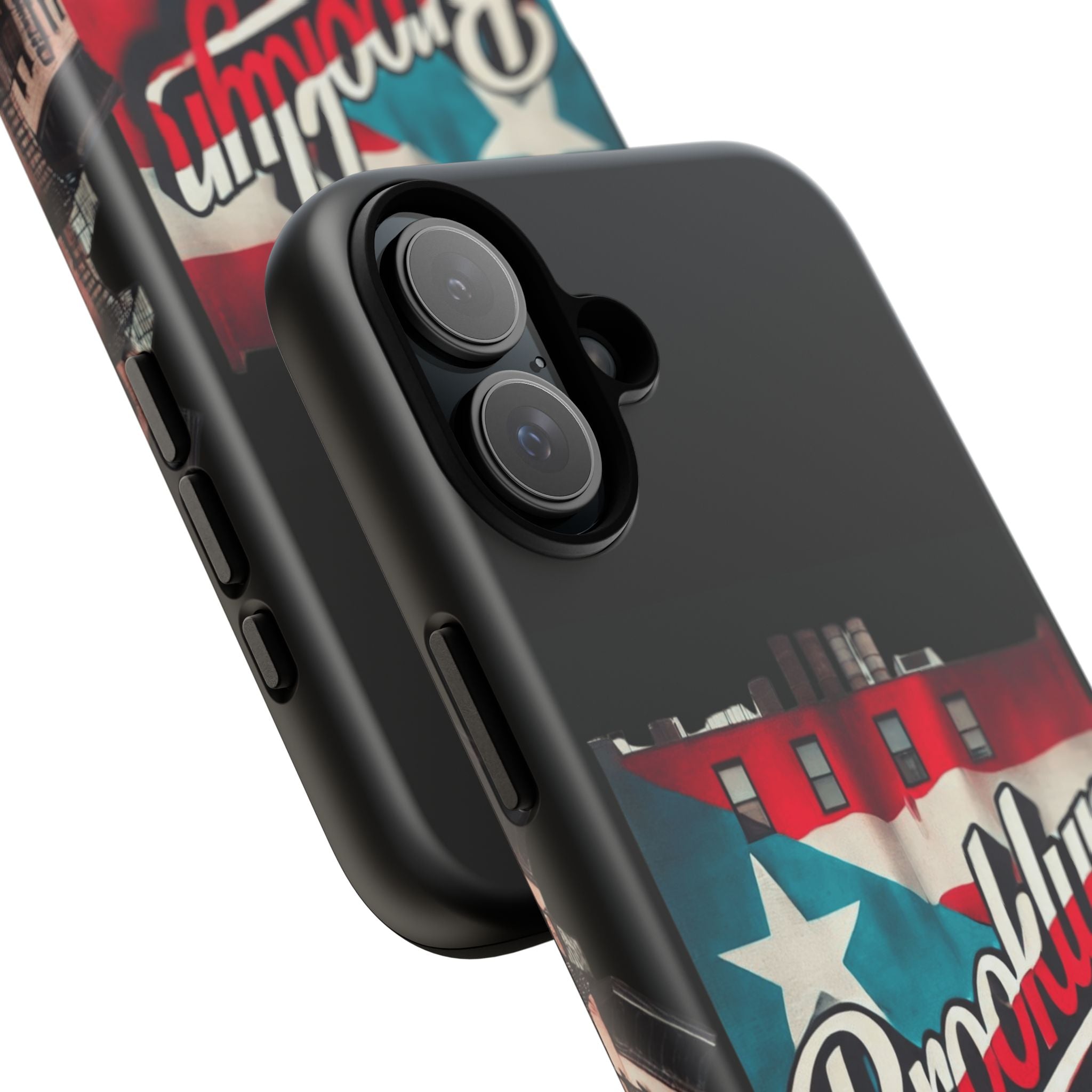 Brooklyn Street Art Phone Case  Urban Graffiti Protective Cover