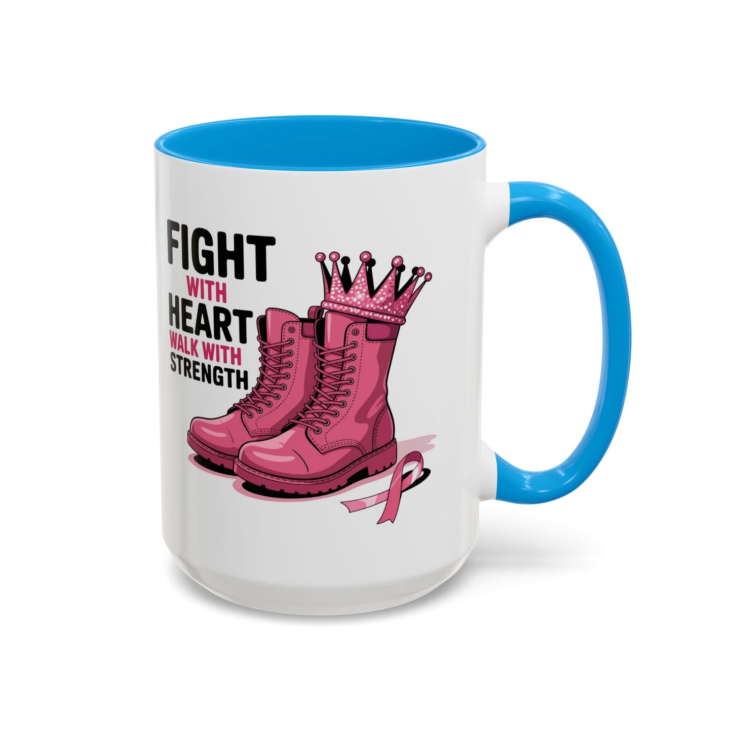 You Beat It! Cancer Survivor Mug | Motivational Gift for Her or Him | Warrior Mug