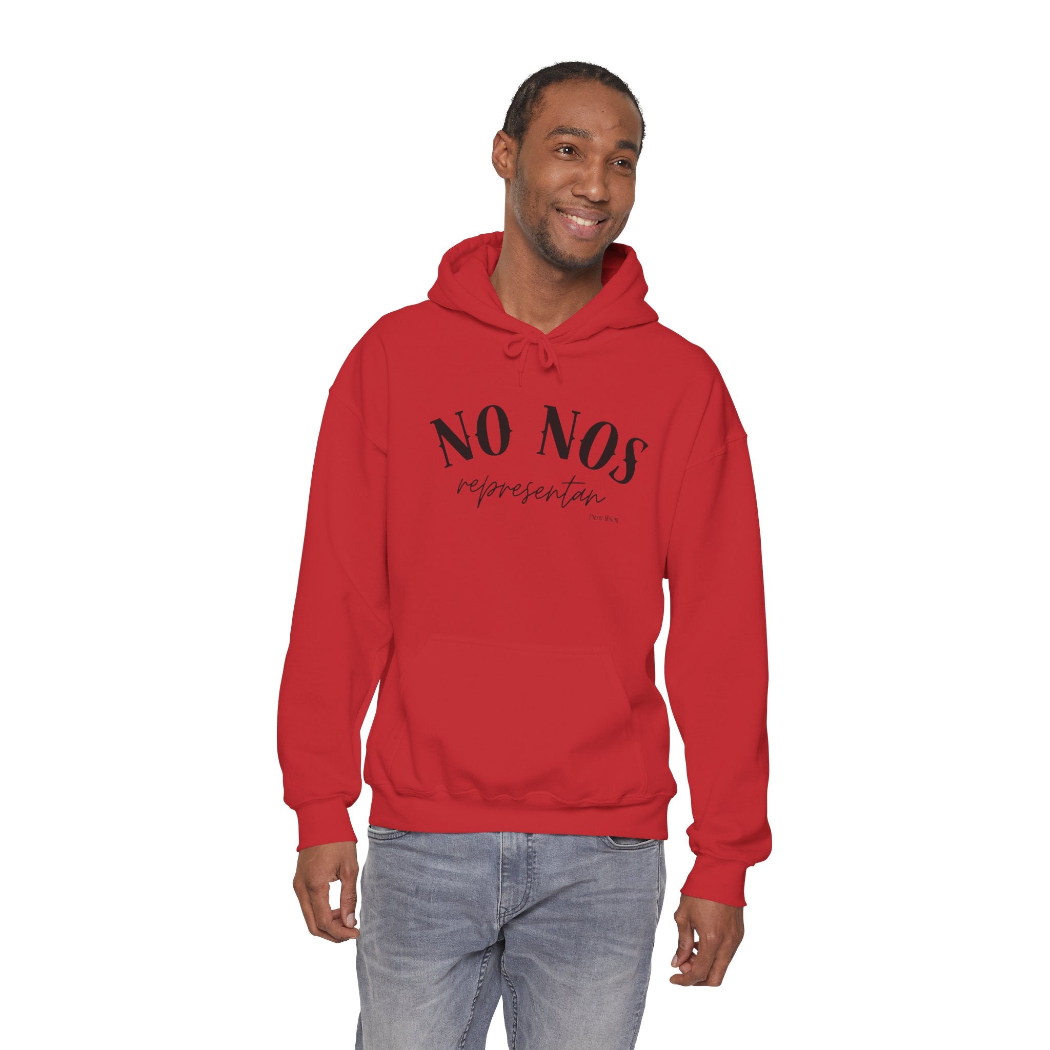 Puerto Rican Pride Hoodie  “No Nos representan” Front & Puñeta Flag Back