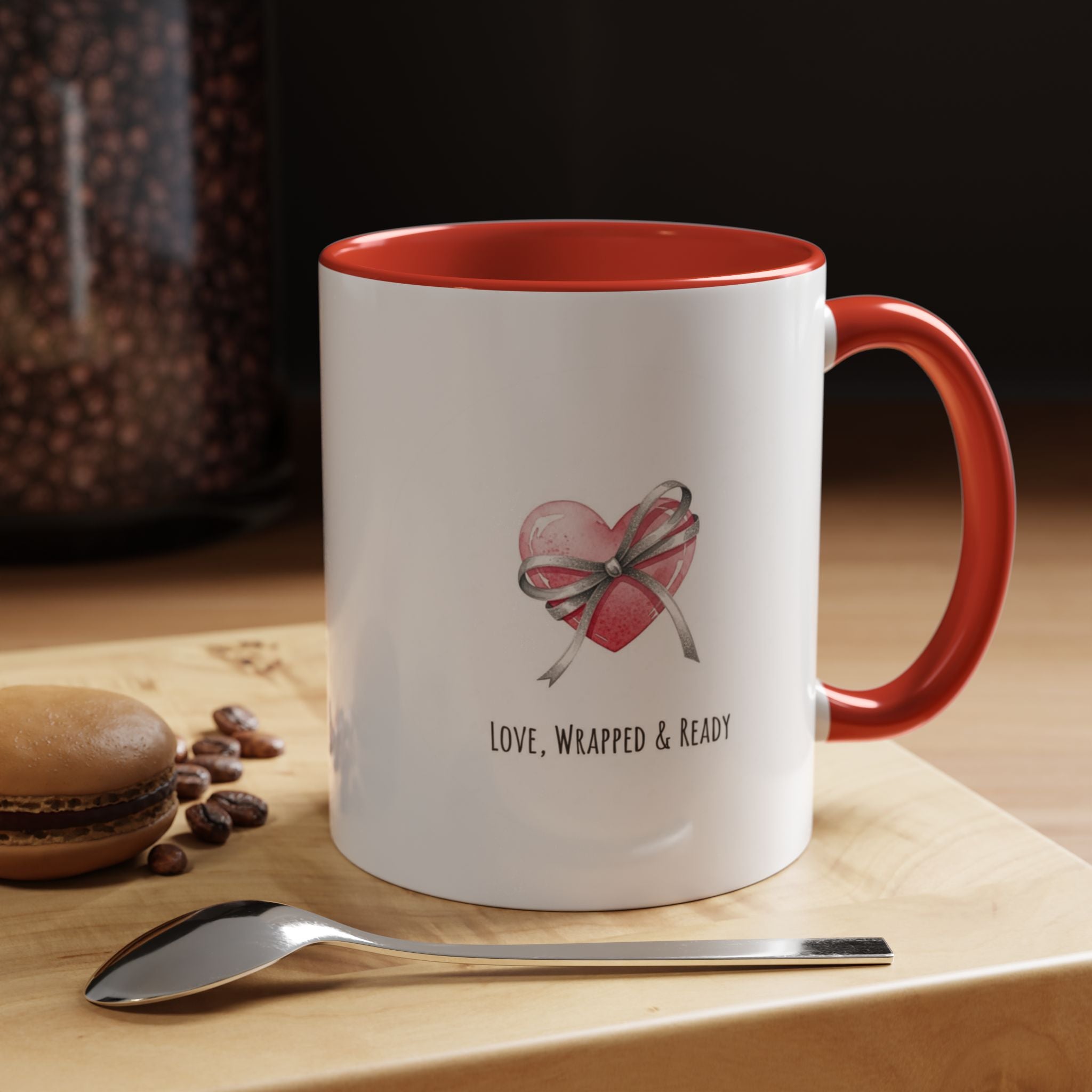 Christmas Mugs  Holiday Coffee Cups with Festive Quotes & Designs Romantic Accent Coffee Mug