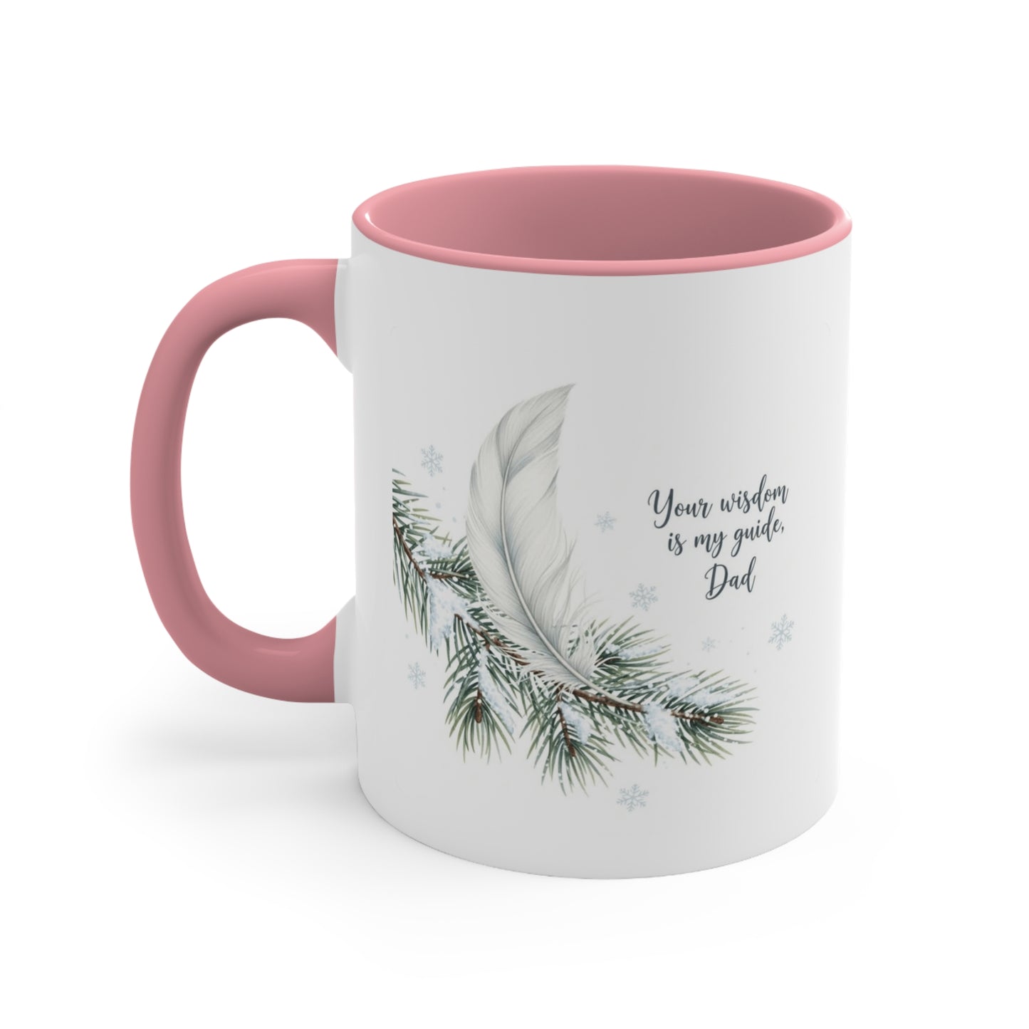 Holiday Mugs Christmas Gift Ideas Hot Cocoa & Coffee Cup Designs Inspirational Father's Day Mug with Feather Design