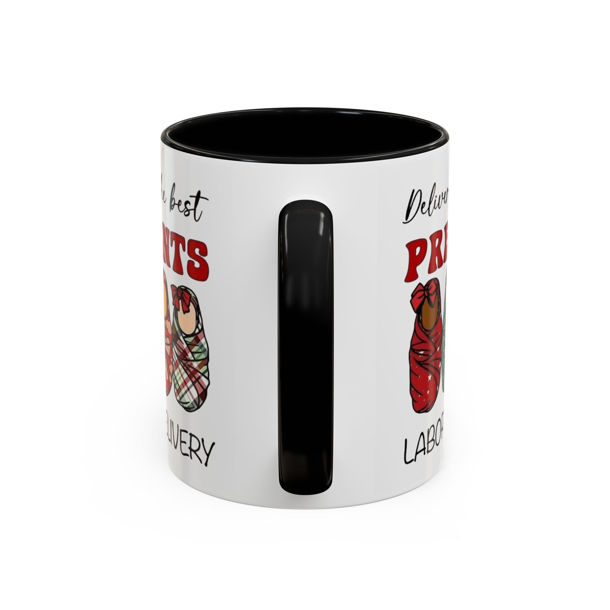 Christmas Presents Delivery Coffee Mug — "Delivering the Best Presents" Accent Mug Medical Christmas Mug,