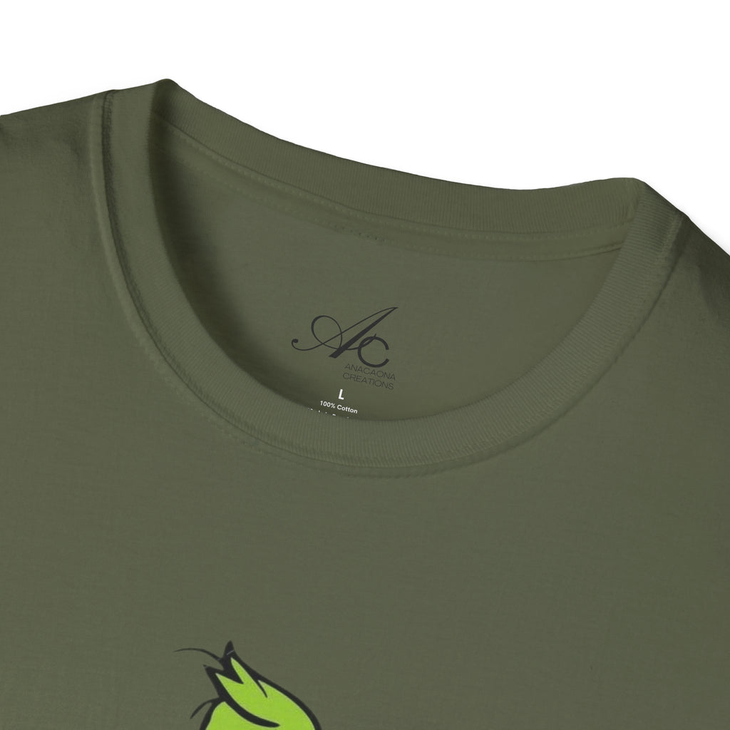 Holiday Apparel | Christmas Tees & Sweatshirts with Festive Quotes Funny Grinch Coffee Lover T-Shirt