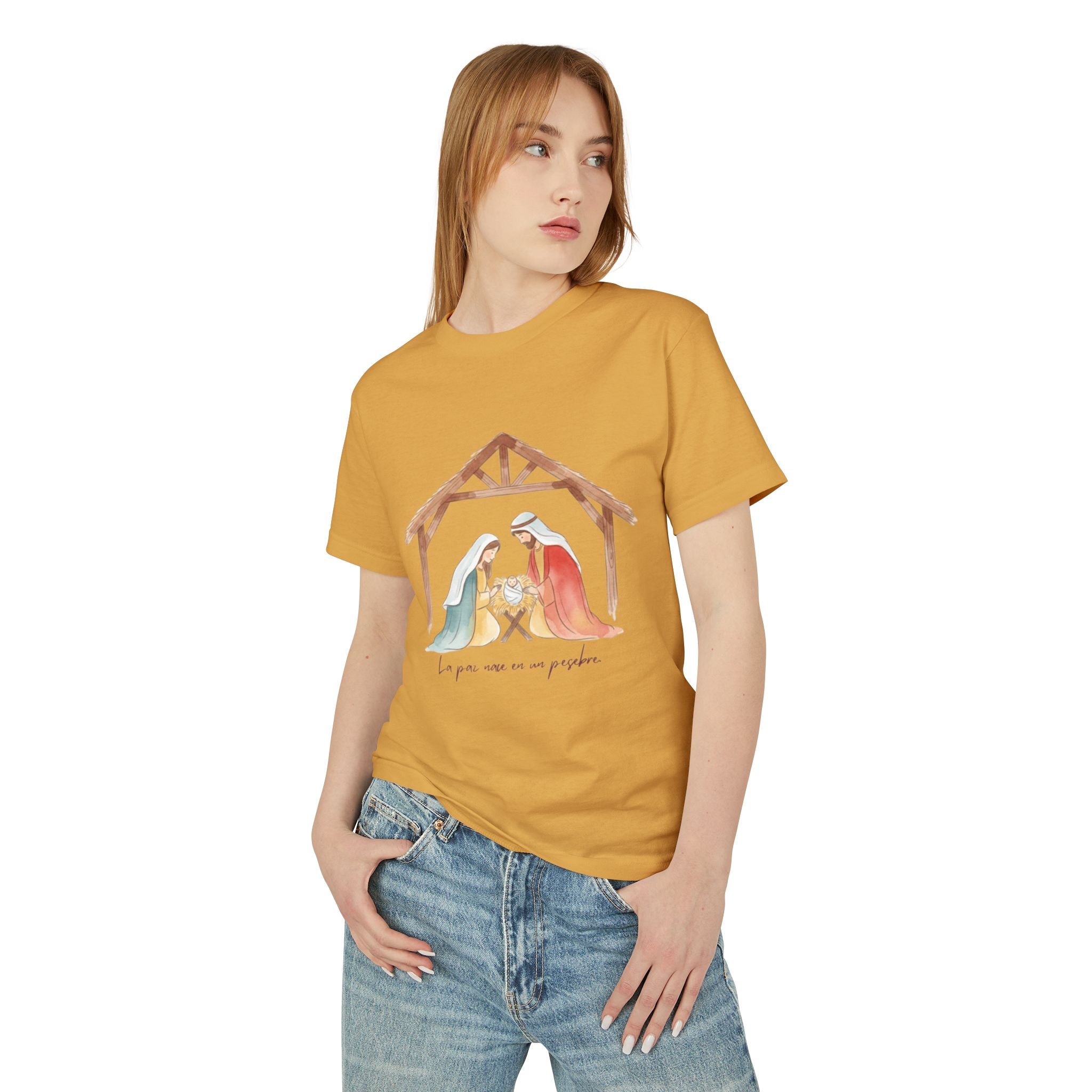 'Joy to the World' Christmas Nativity Shirt  Porque la Navidad no es solo una temporada — es el amor que compartimos