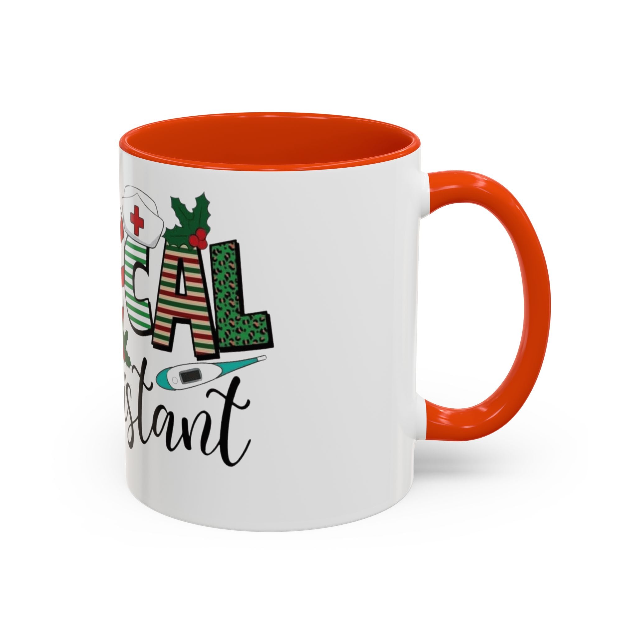 Medical Assistant Christmas Mug — Festive Colorful 11oz/15oz Coffee Cup Medical Christmas Mug
