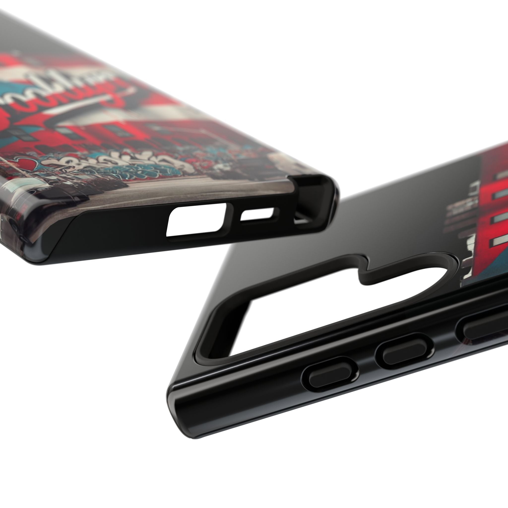 Brooklyn Street Art Phone Case  Urban Graffiti Protective Cover