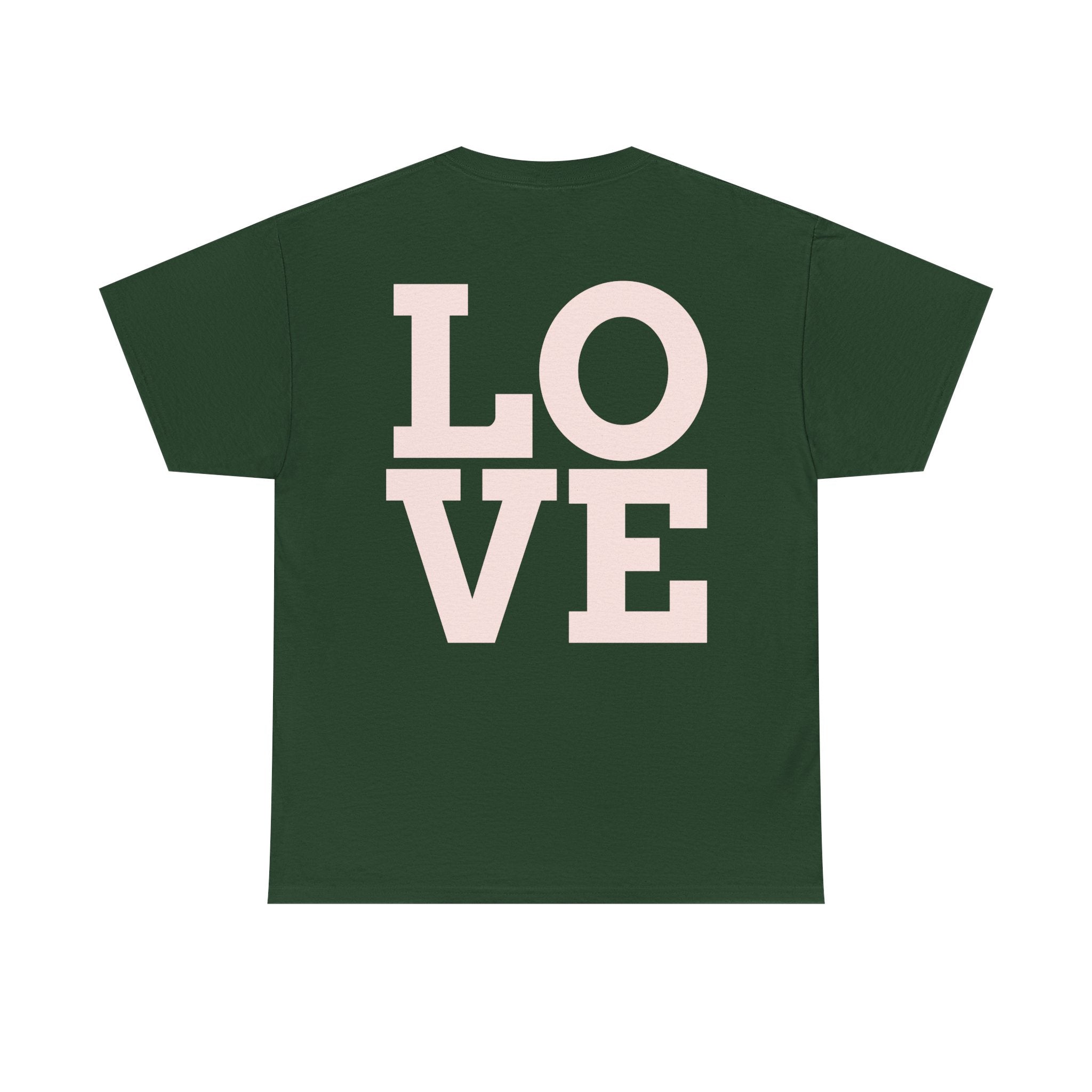 Pink Heart Cherries Tee  LOVE Graphic Valentine T-Shirt
