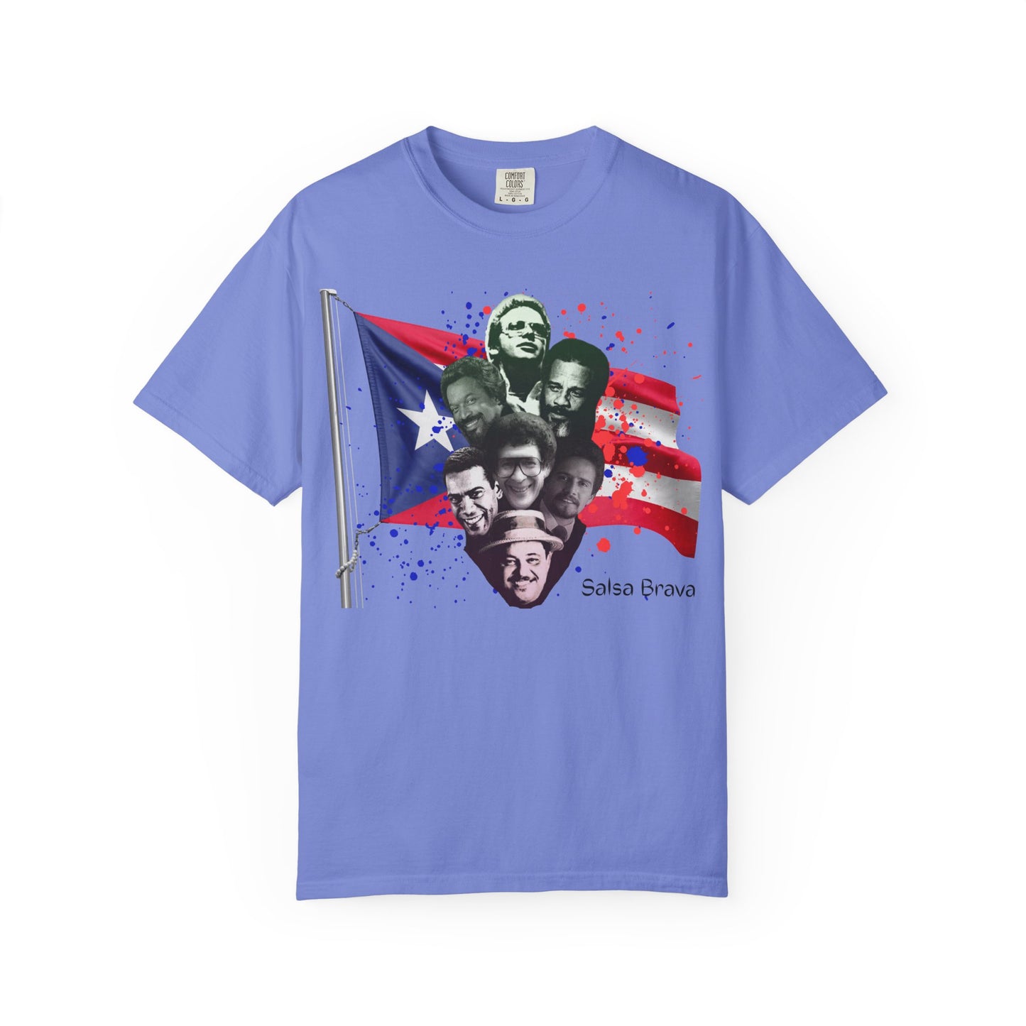 Salsa Brava T-Shirt, Vibrant Puerto Rican Pride Shirt, Gift for Salsa Lovers, Unisex Festival Tee, Caribbean Culture Apparel