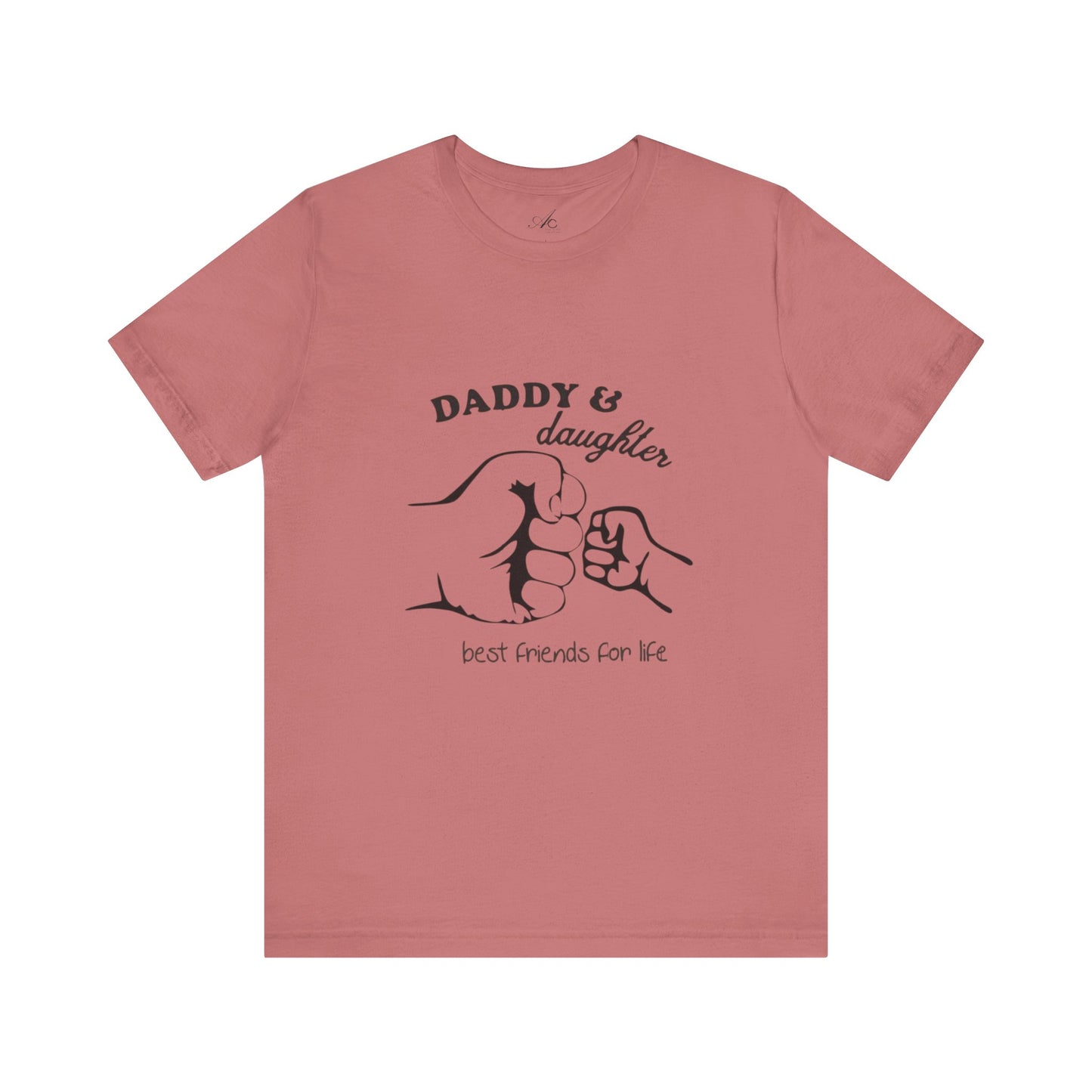 Daddy Daughter Best Friends Unisex Tee Fathers Day Gift, Family Matching Shirts, Kids & Dad Tee, Cute Parenting Apparel