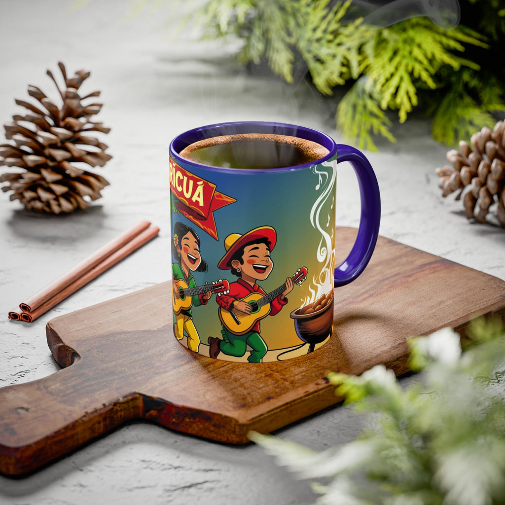 Navidad Boricua Mug Vibrant Puerto Rican Celebration Mug