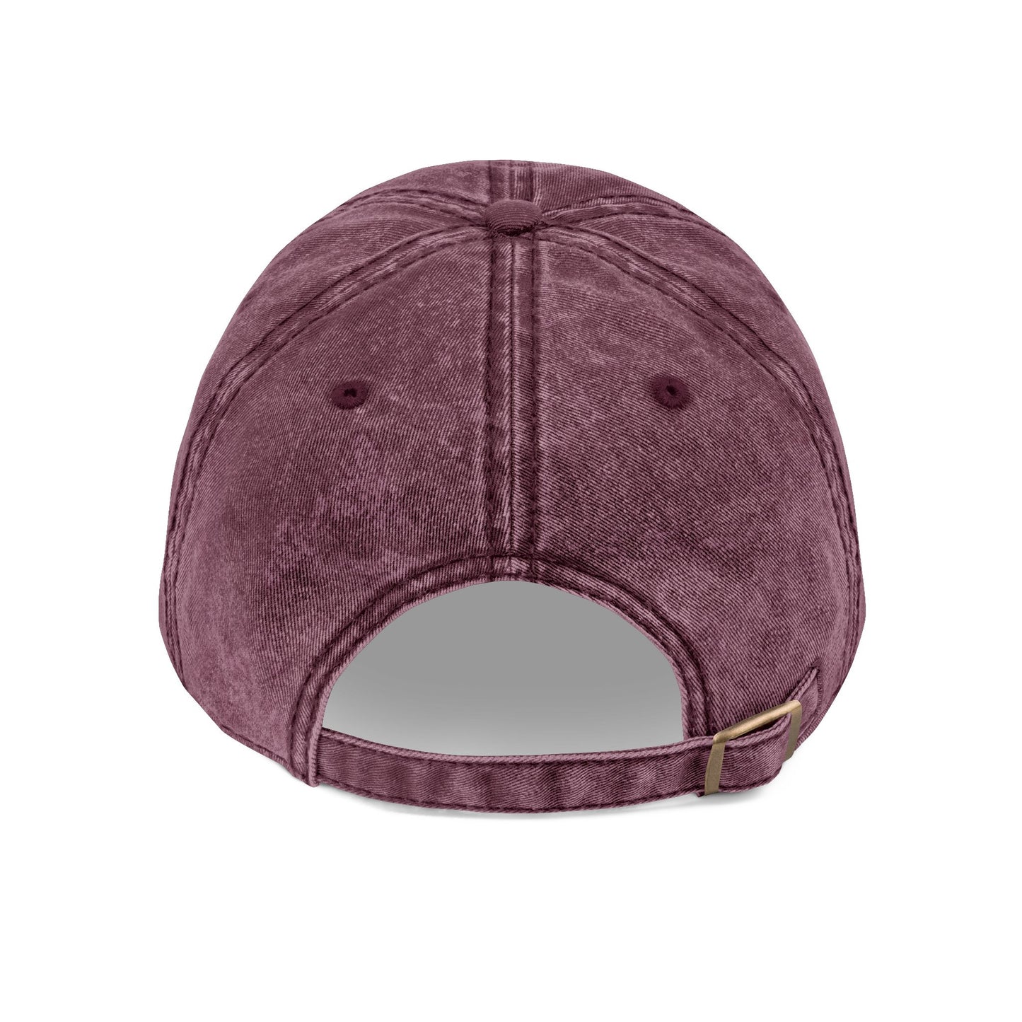 Vintage Embroidered Dad Cap – Unisex Cotton Hat with Distressed Look, Adjustable Fit, Classic Everyday Style