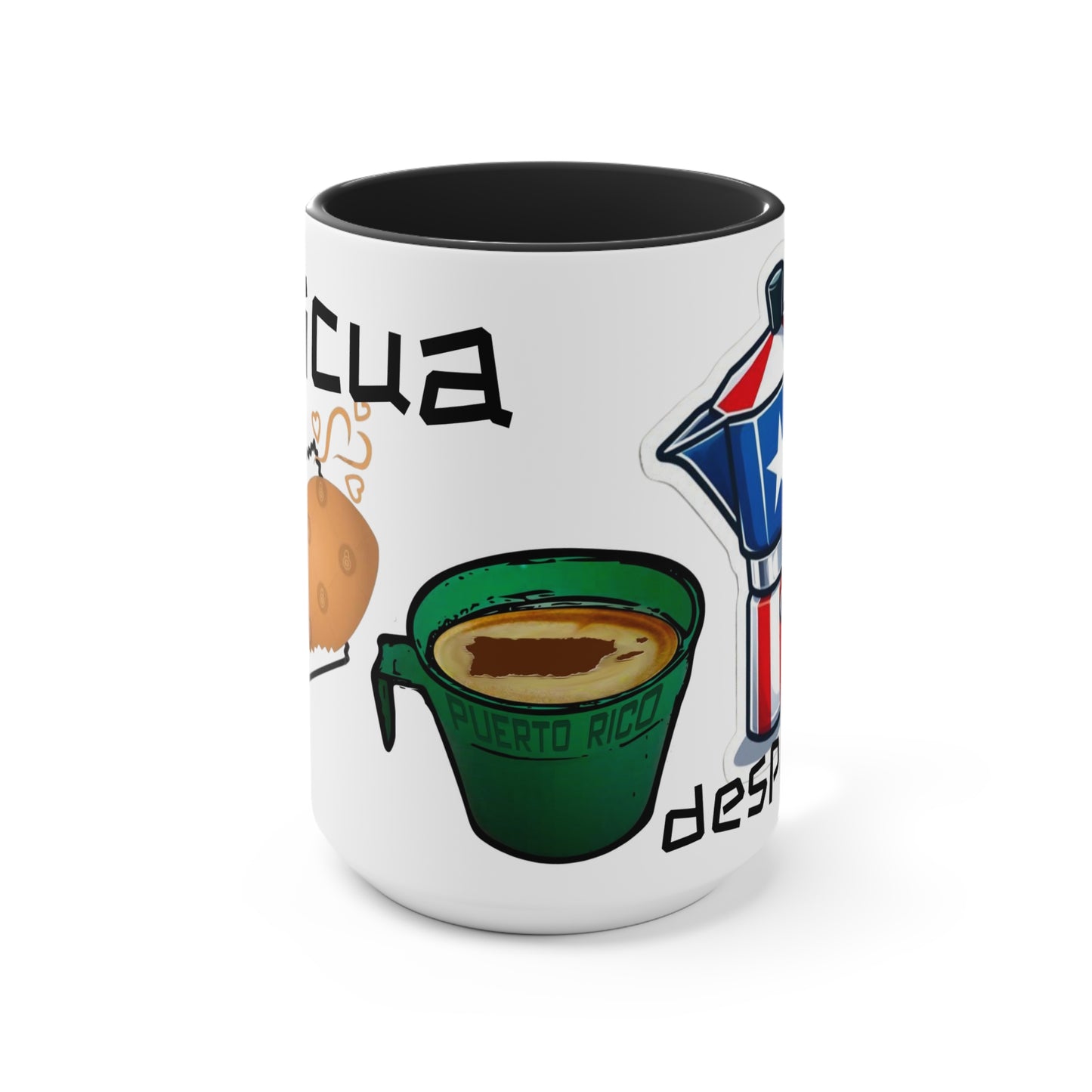 Puerto Rican Accent Mugs – Celebrate Culture with Every Sip! Puerto Rico in Every Pour