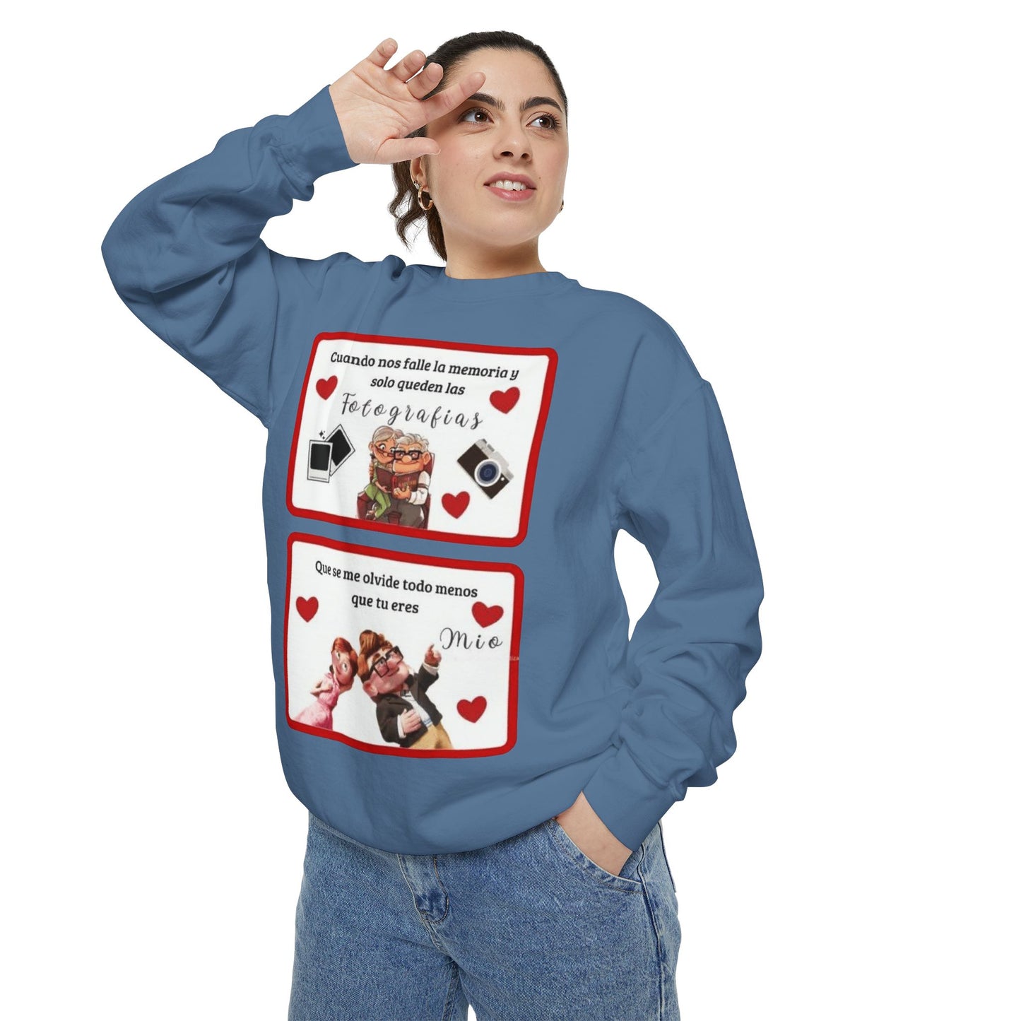 Valentine's Day Photo Collage  Romantico SAN VALENTÍN sweatshirt