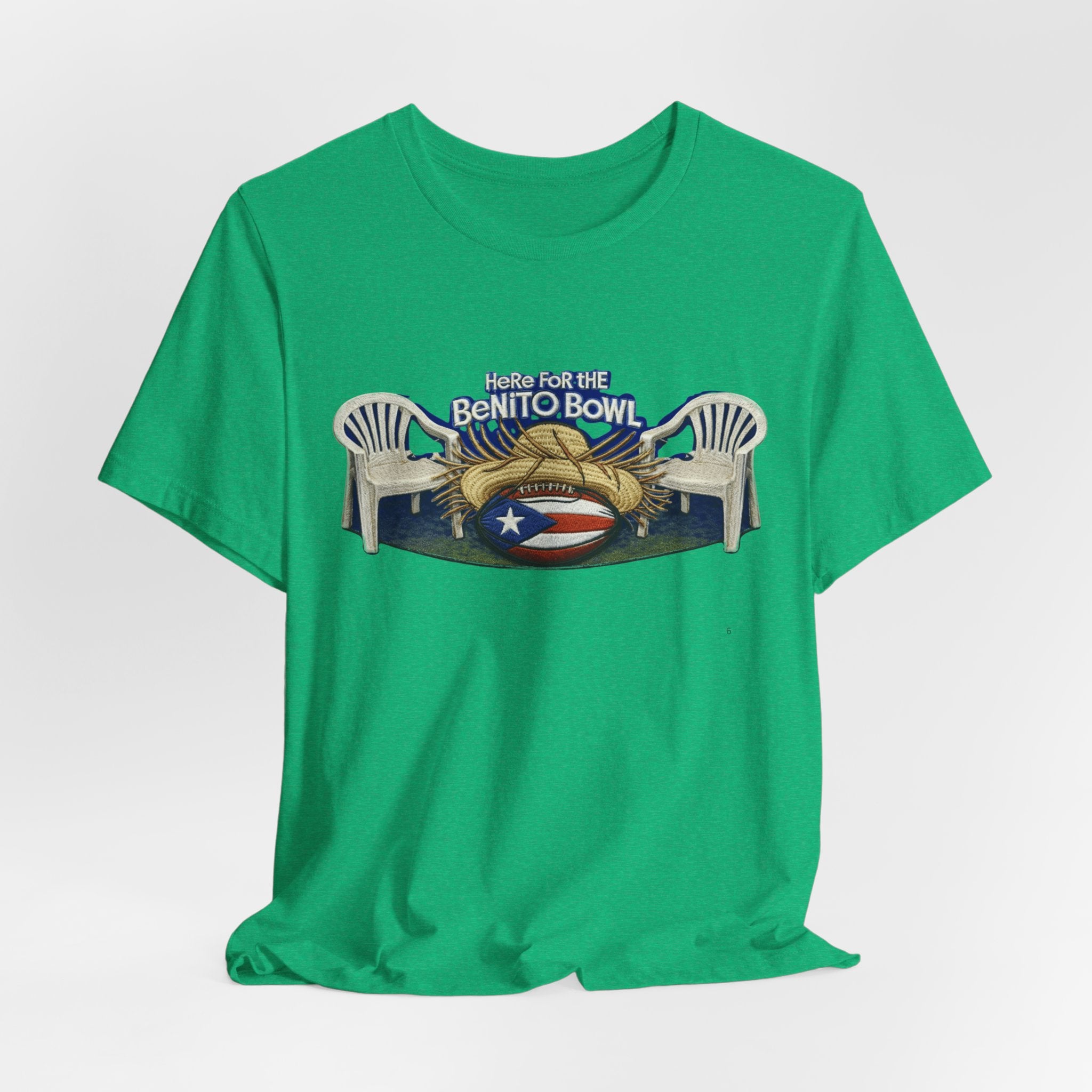 Benito Bowl Puerto Rico Football Tee