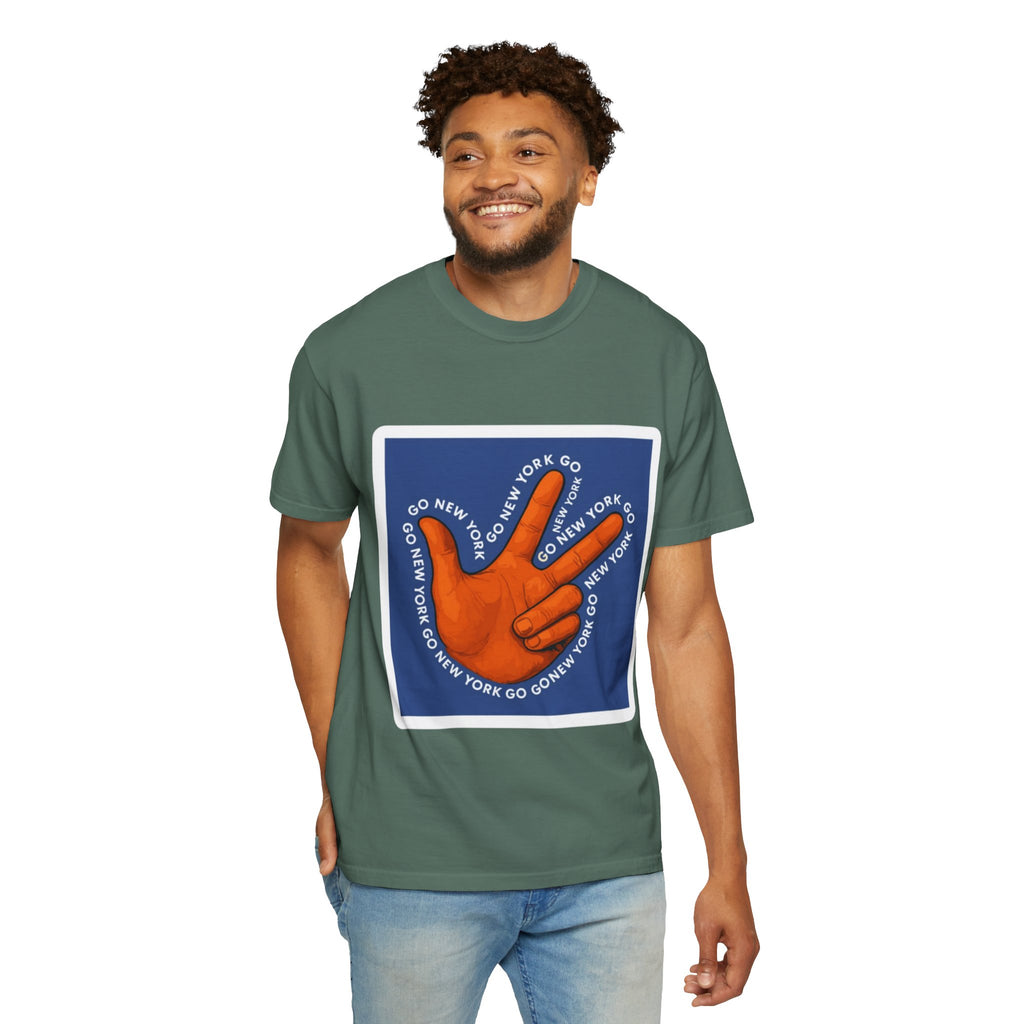 Go New York Hand Graphic T-Shirt