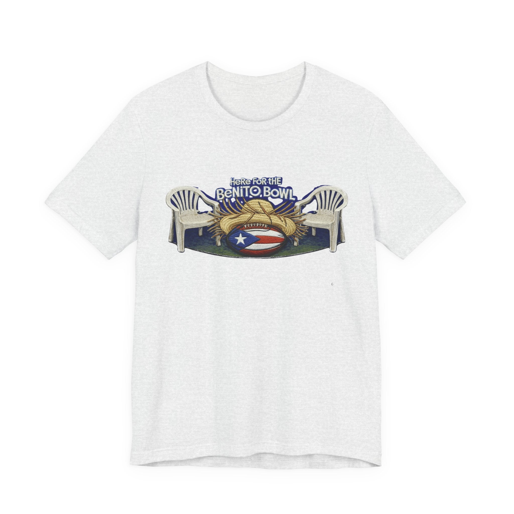 Benito Bowl Puerto Rico Football Tee