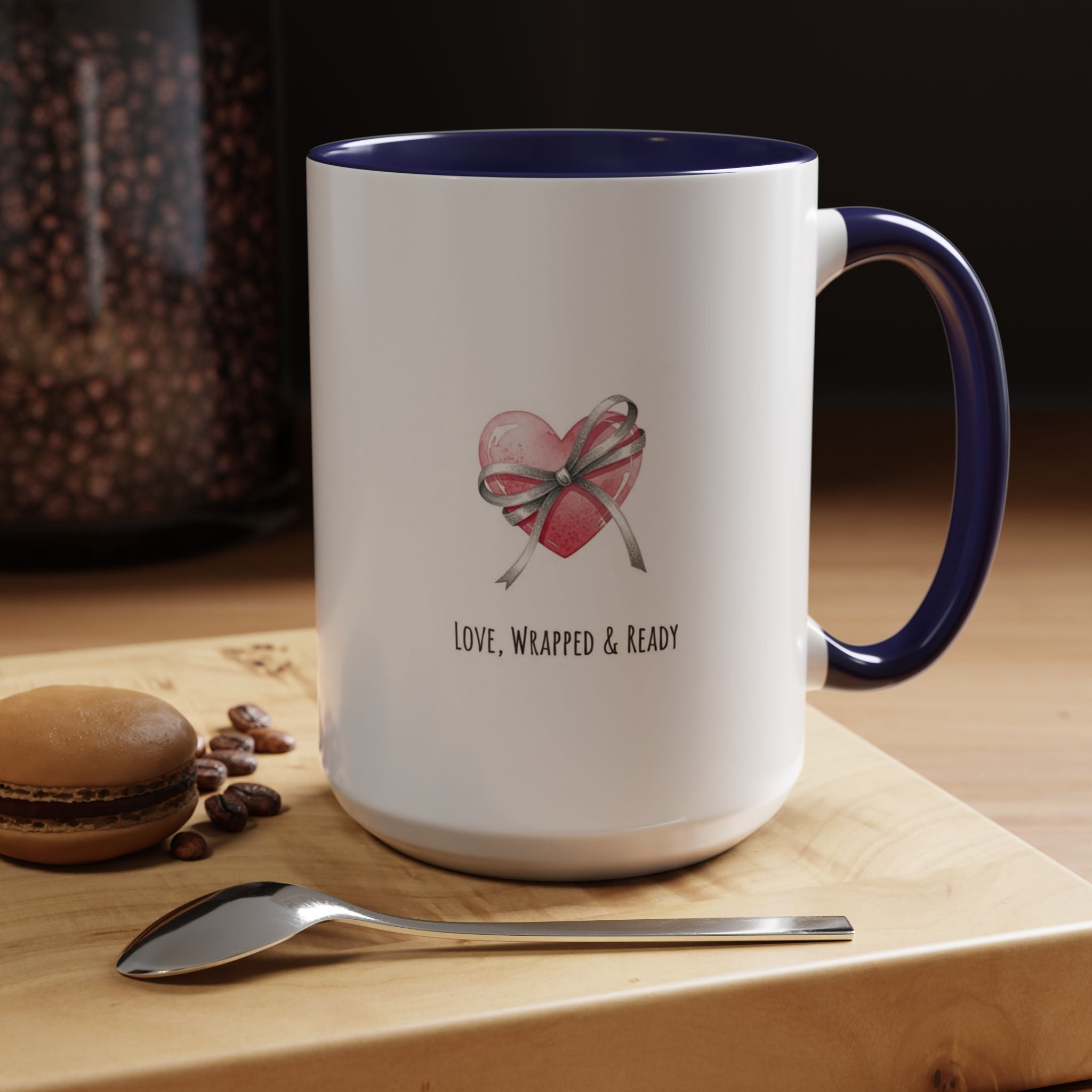 Christmas Mugs  Holiday Coffee Cups with Festive Quotes & Designs Romantic Accent Coffee Mug