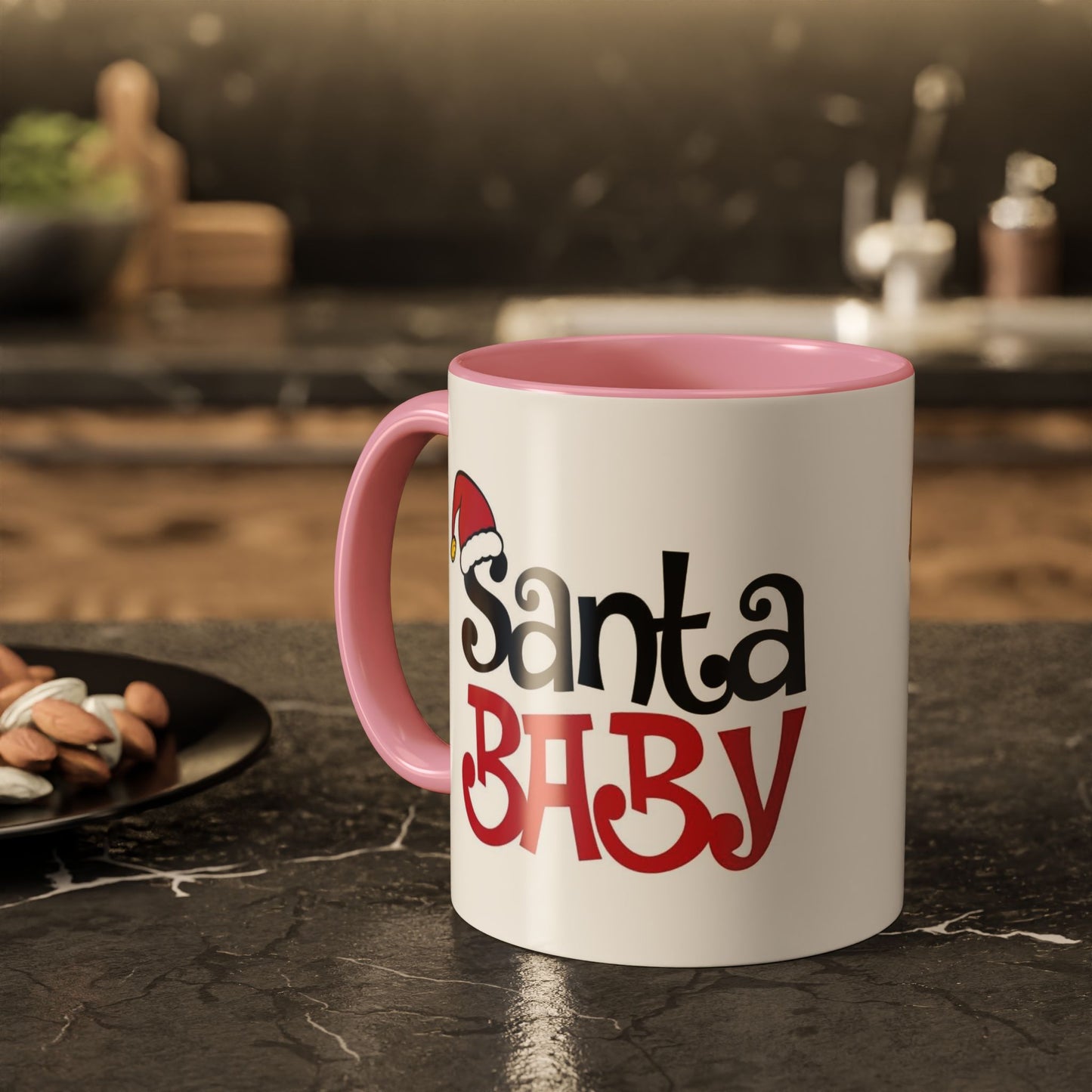 Santa Baby Colorful Mug - Perfect Holiday Gift for Coffee Lovers