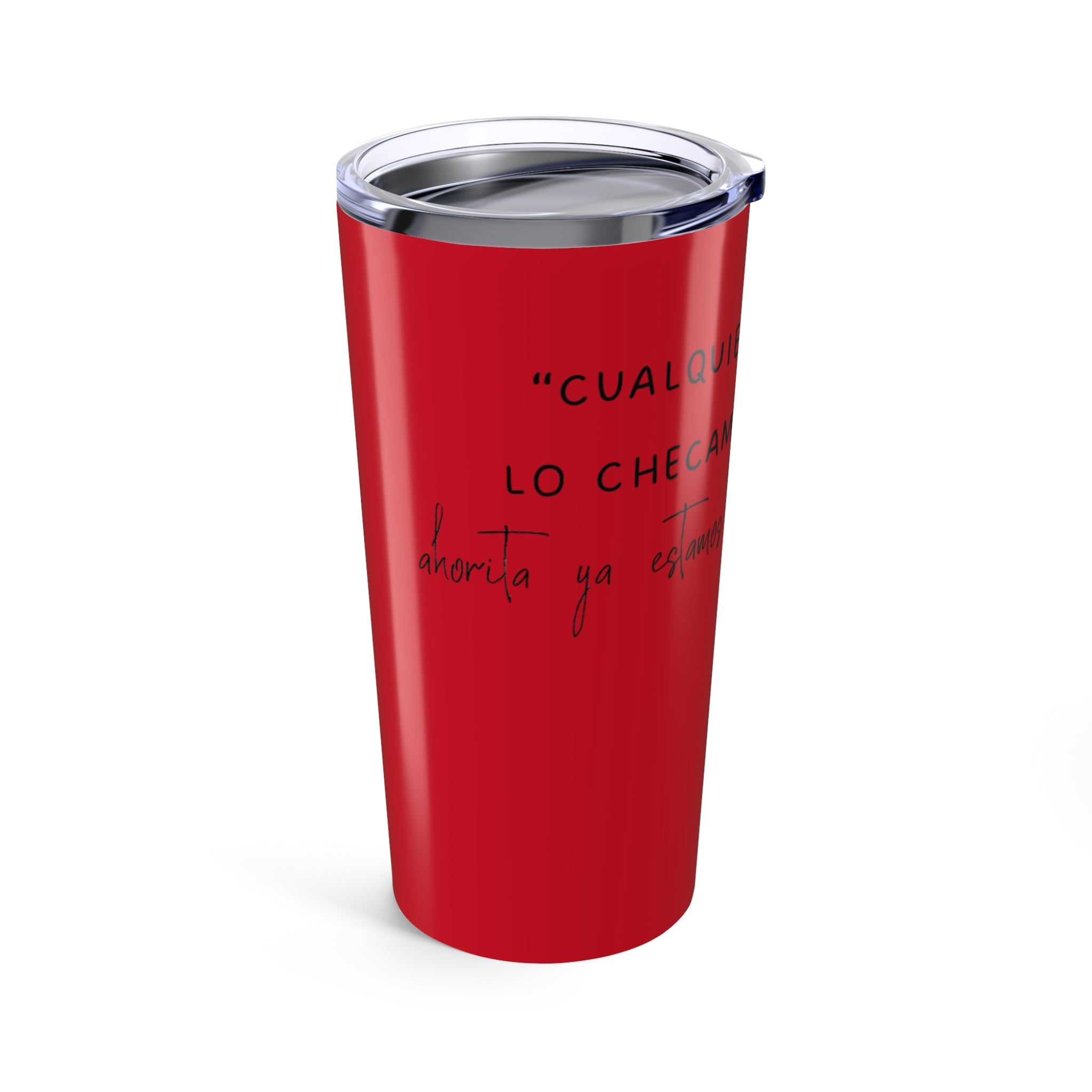 Bring a little Navidad warmth to everyday 20oz Spanish Christmas Tumbler  Holiday Spirit Message Travel Cup