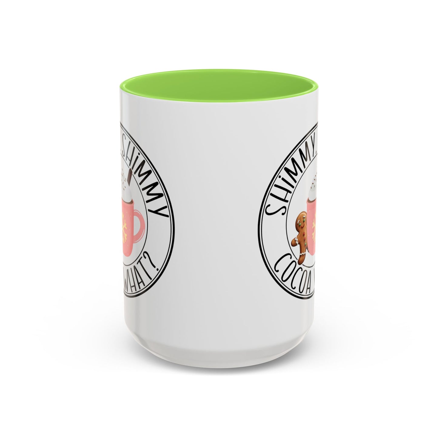 Cute Cocoa Mugs with Gingerbread Design Perfect for Winter Holiday CheerBeverage Cup Christmas Design