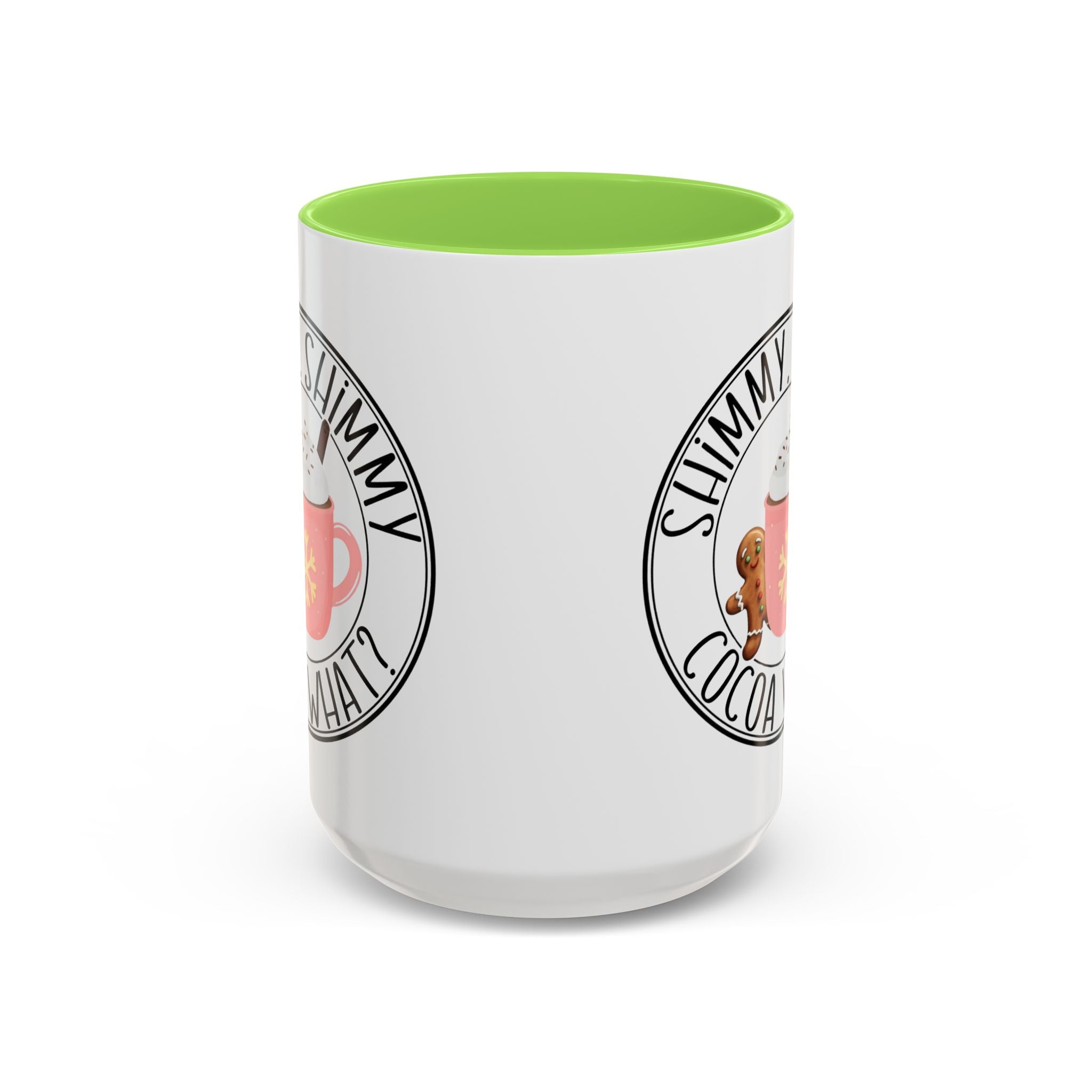 Cute Cocoa Mugs with Gingerbread Design Perfect for Winter Holiday CheerBeverage Cup Christmas Design