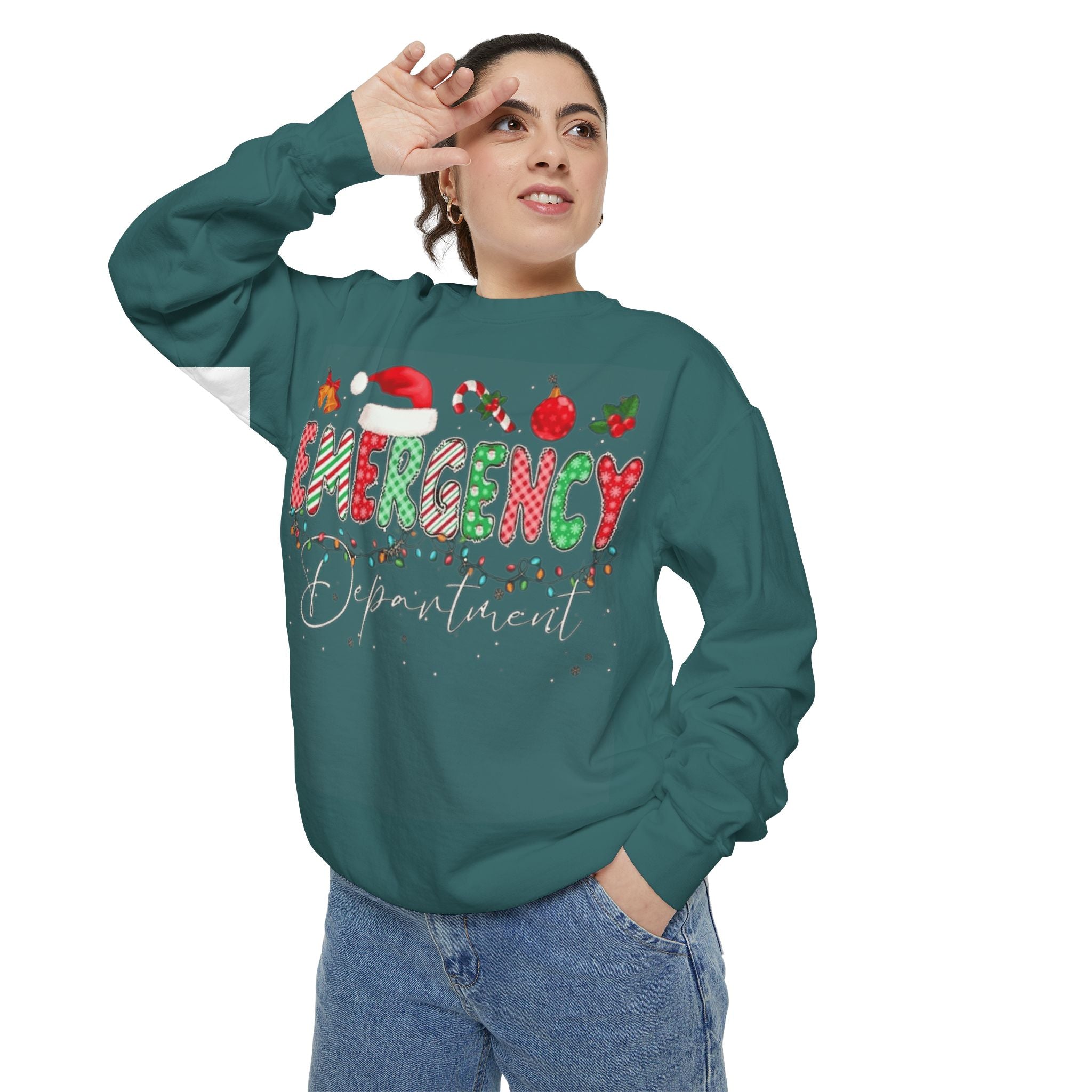 Holiday 'Emergency Department' Christmas Sweatshirt