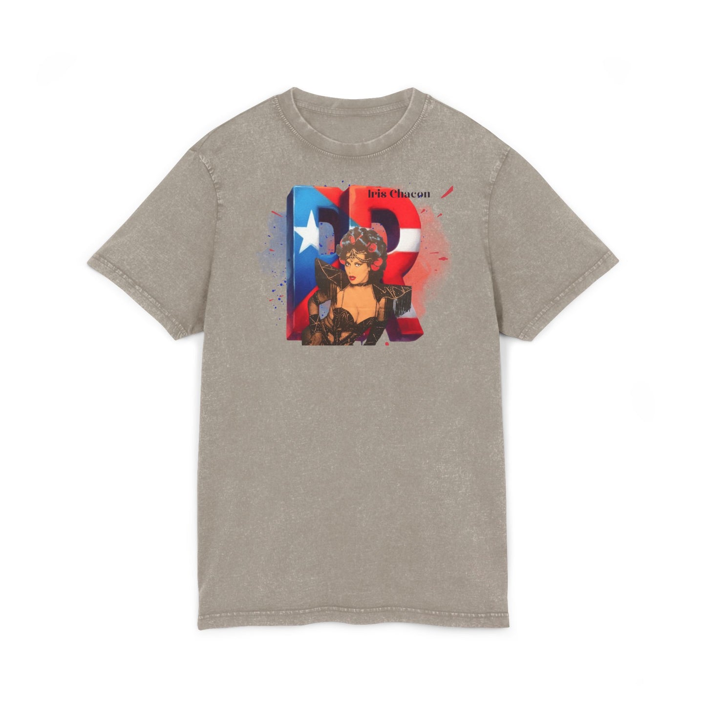 Puerto Rican Iris Chacon , Vintage Graphic Shirt, Casual Wear, Festival Apparel, Summer T-Shirt, Gift for Her