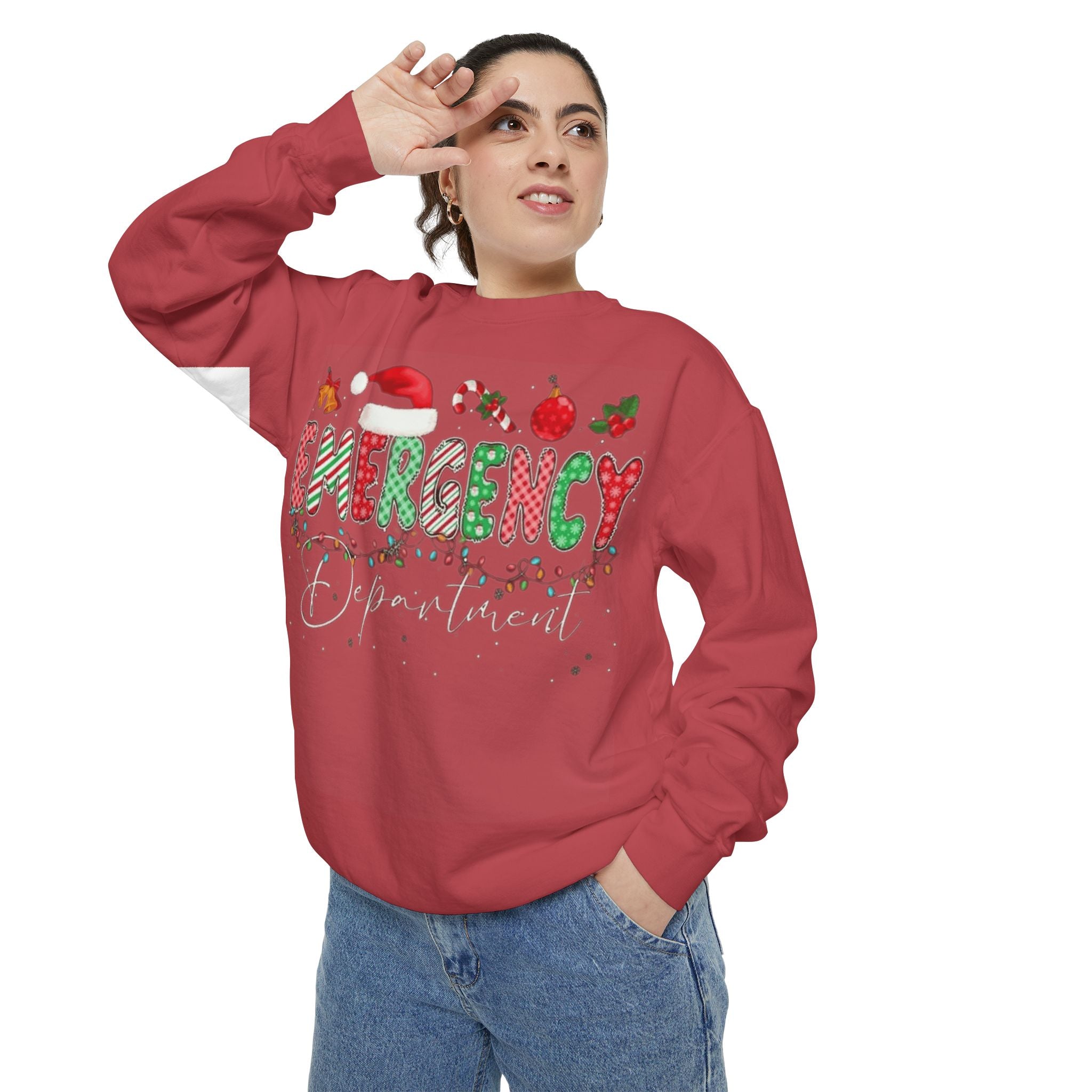 Holiday 'Emergency Department' Christmas Sweatshirt